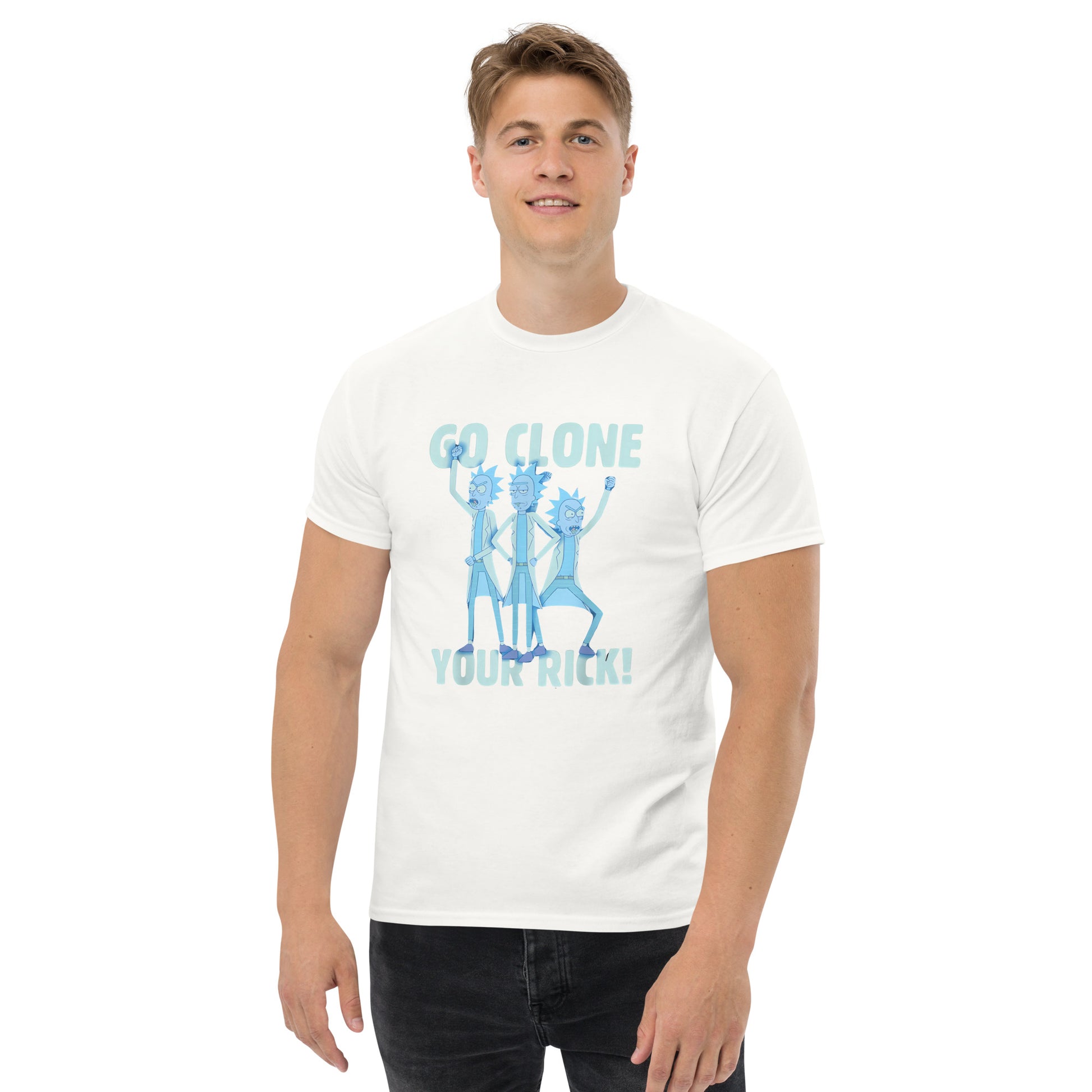 Go Clone Your Rick Top Cartoon Rick & Morty Fan Unisex T-Shirt
