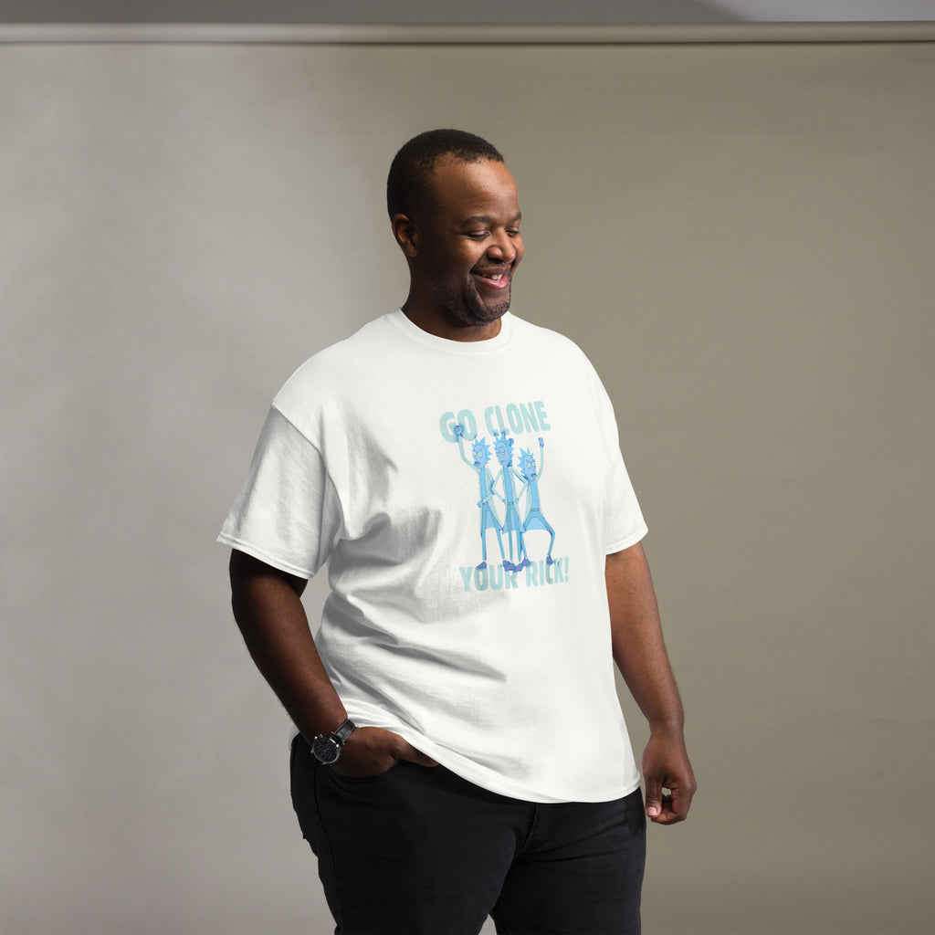 Go Clone Your Rick Top Cartoon Rick & Morty Fan Unisex T-Shirt