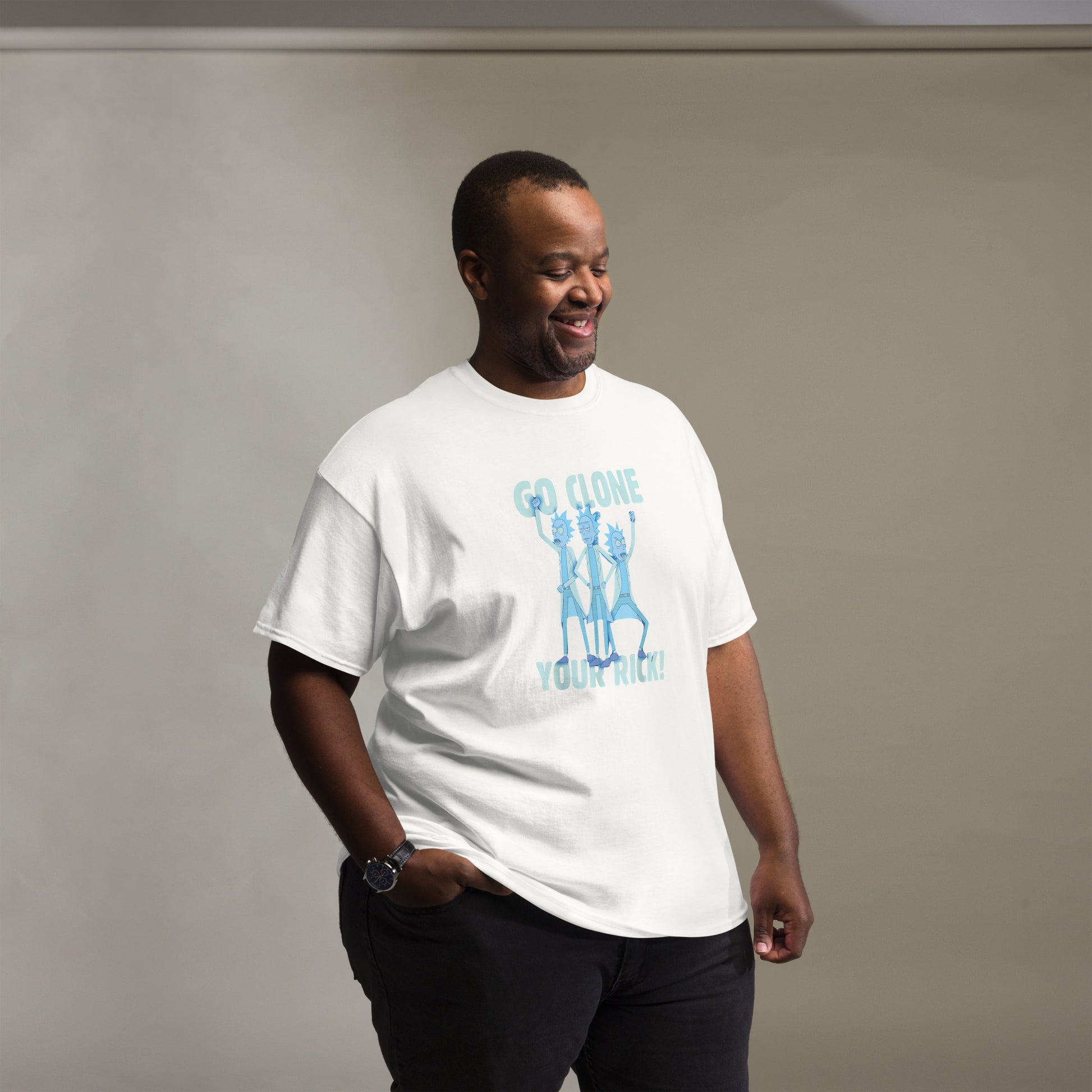 Go Clone Your Rick Top Cartoon Rick & Morty Fan Unisex T-Shirt