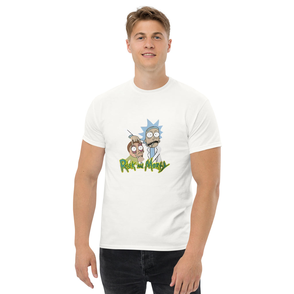 Ricky Funny Caption Rick & Morty Design Unisex T-Shirt Rick It Funny