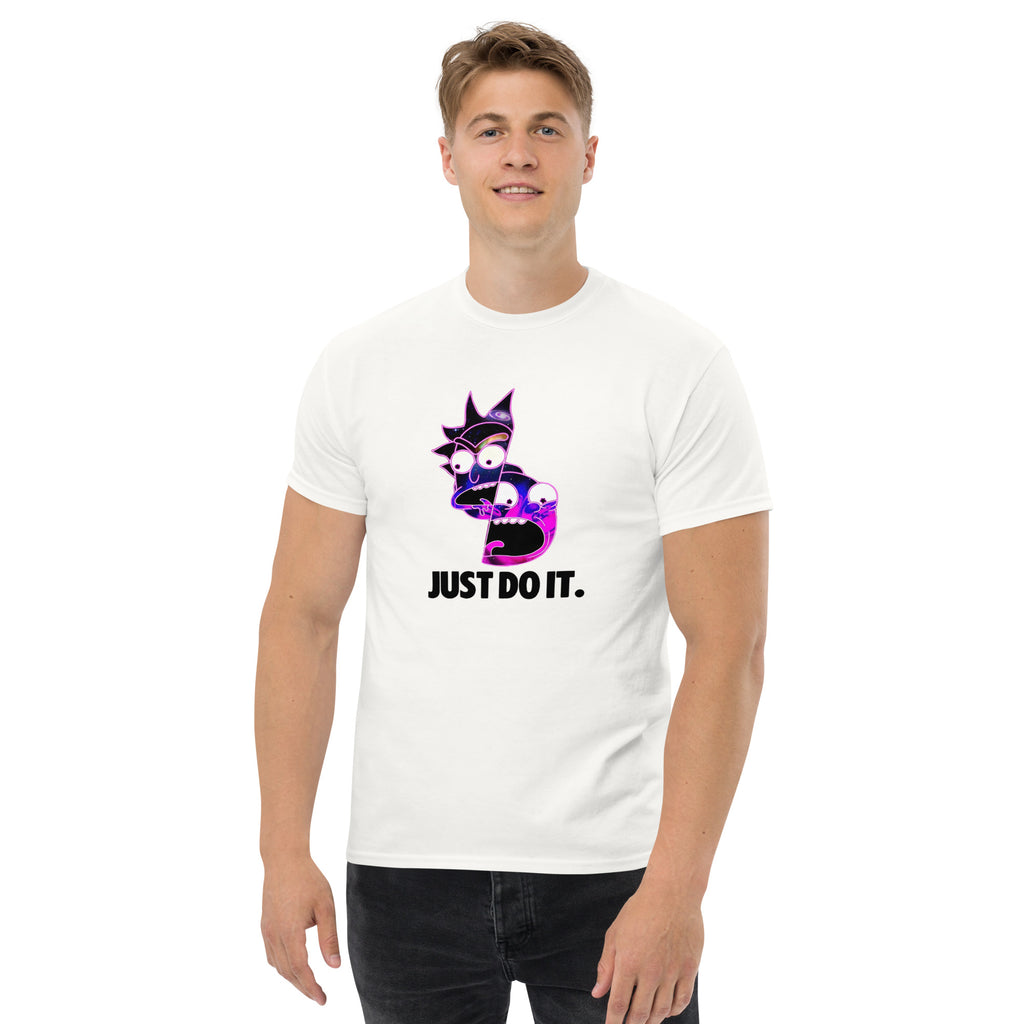 Rick & Morty Just Do It Funny Top Cartoon Fan Unisex T-Shirt