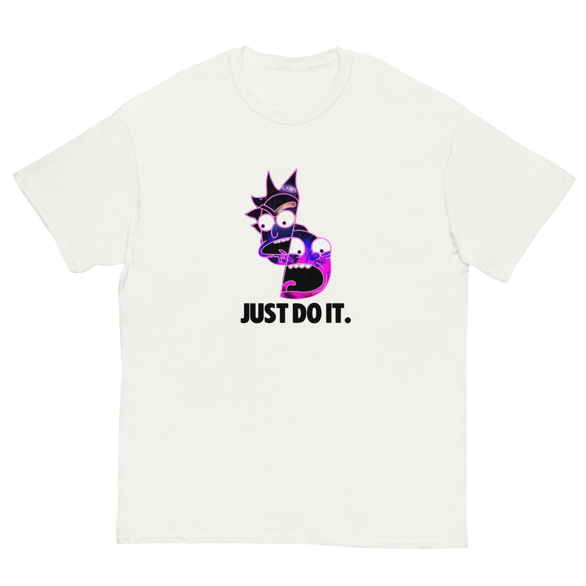 Rick & Morty Just Do It Funny Top Cartoon Fan Unisex T-Shirt