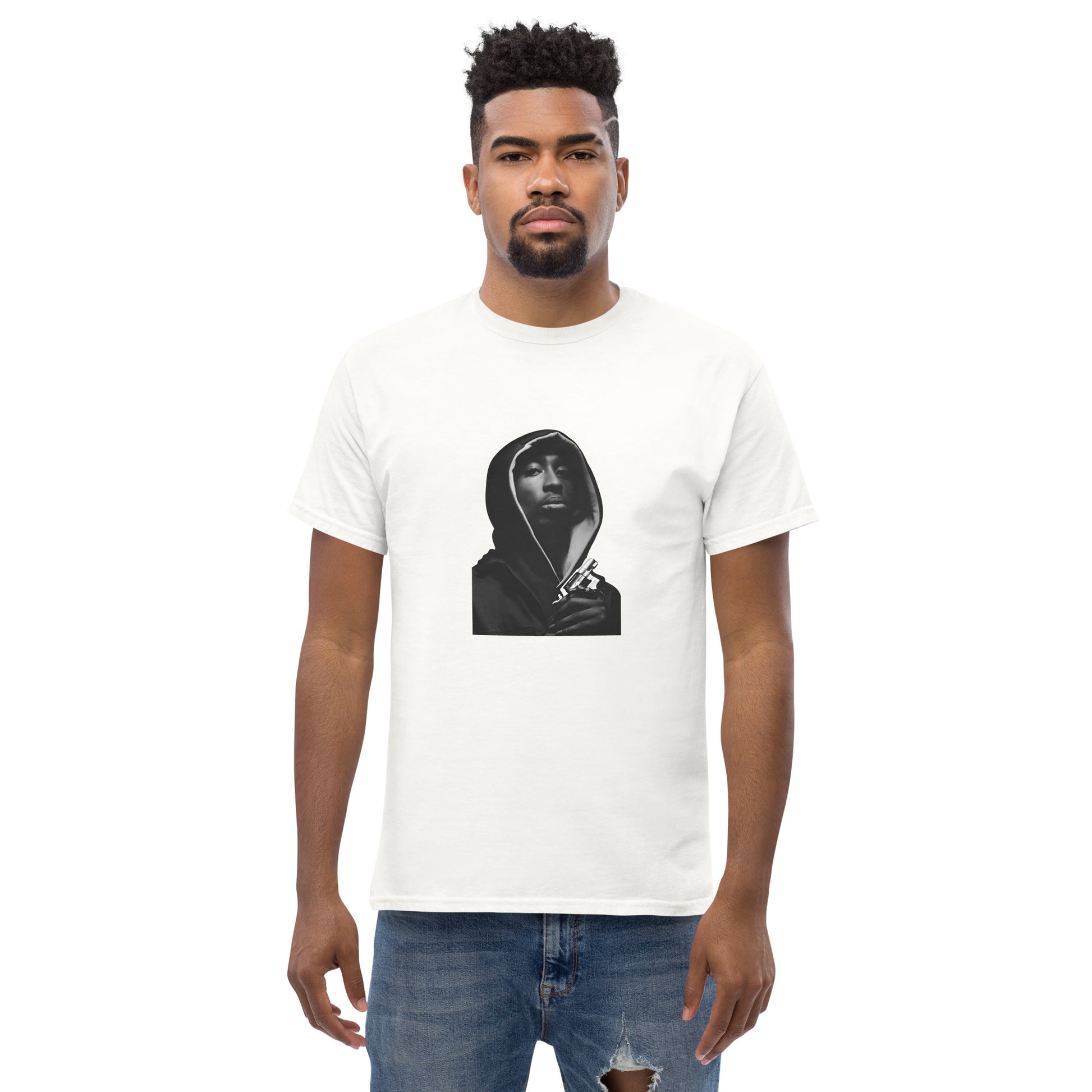 Tupac Shakur T-Shirt Hip Hop American Rapper 2Pac Adults Fan Tee Top