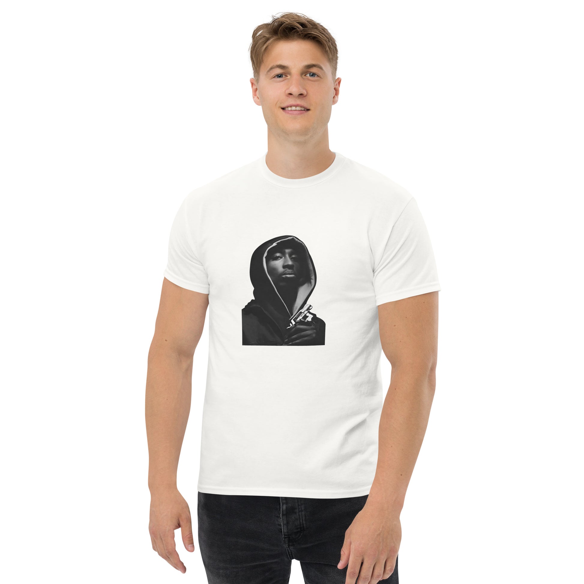 Tupac Shakur T-Shirt Hip Hop American Rapper 2Pac Adults Fan Tee Top
