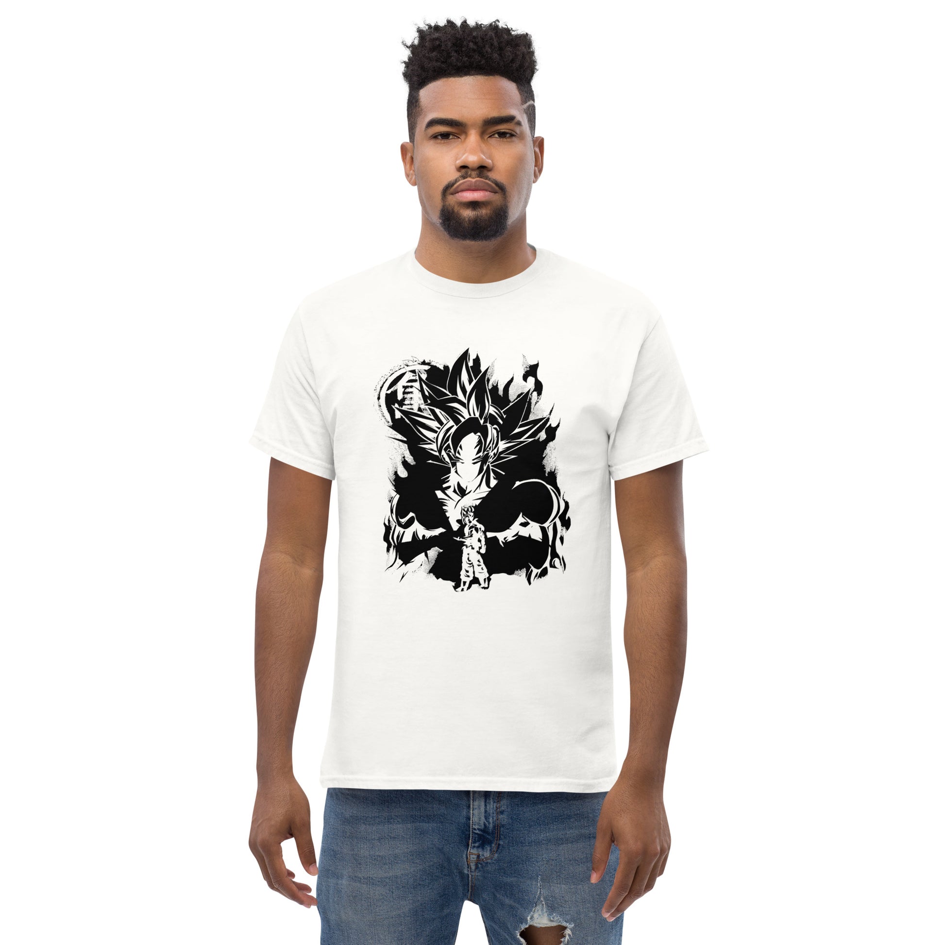 Dragon Anime Super Ball Anime Son Goku Ultra Instinct Top Cartoon T-Shirt