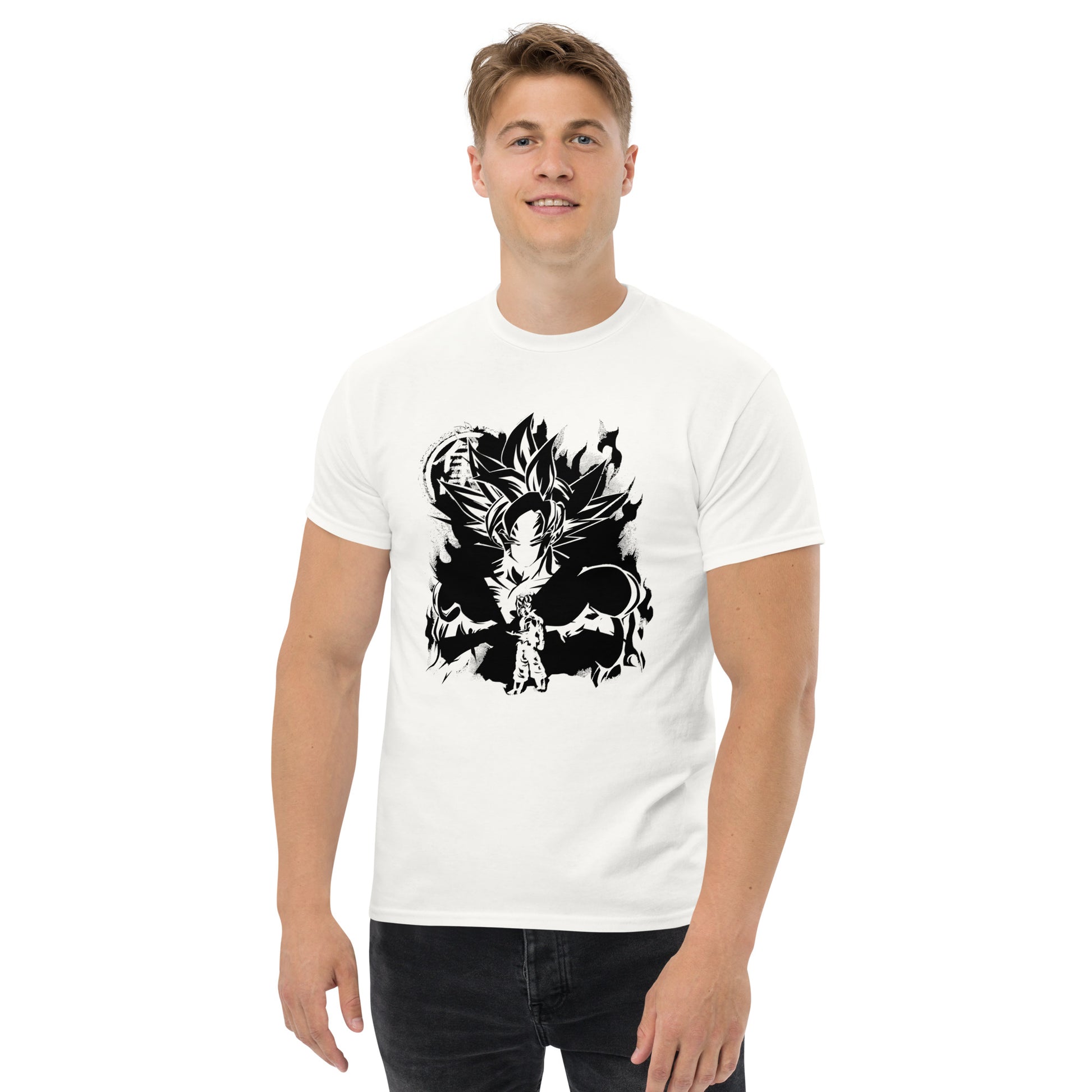 Dragon Anime Super Ball Anime Son Goku Ultra Instinct Top Cartoon T-Shirt