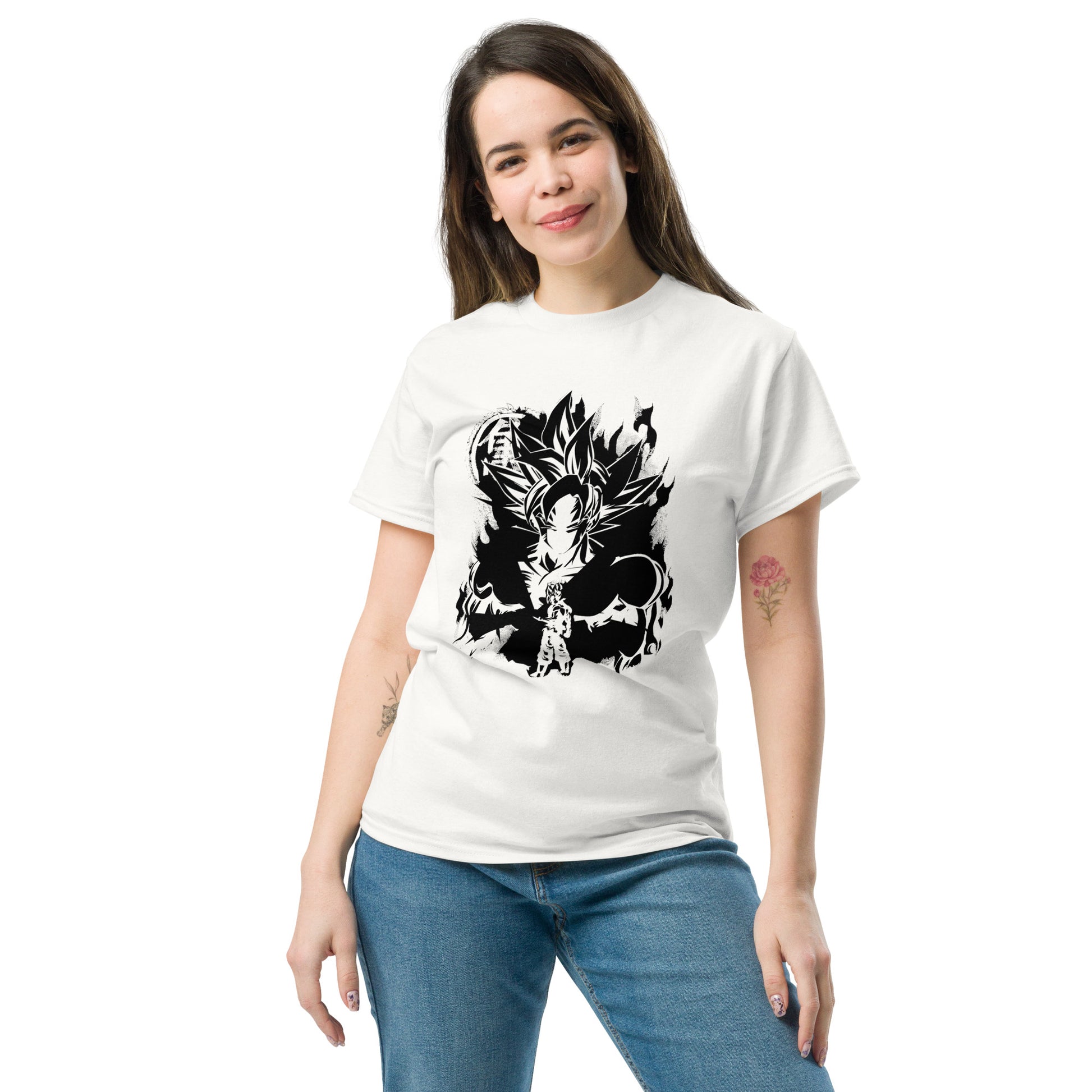 Dragon Anime Super Ball Anime Son Goku Ultra Instinct Top Cartoon T-Shirt