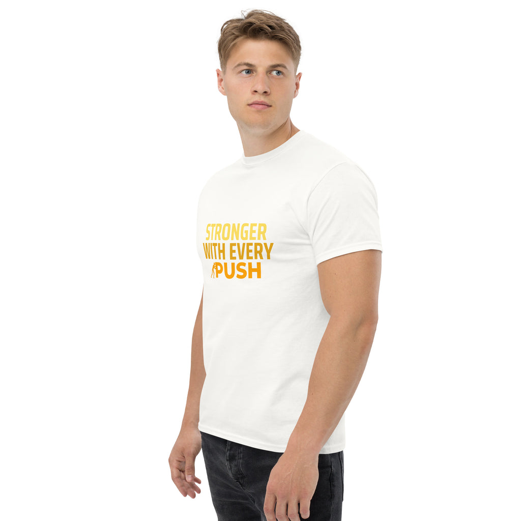 Stronger With Every Push - Unisex classic tee