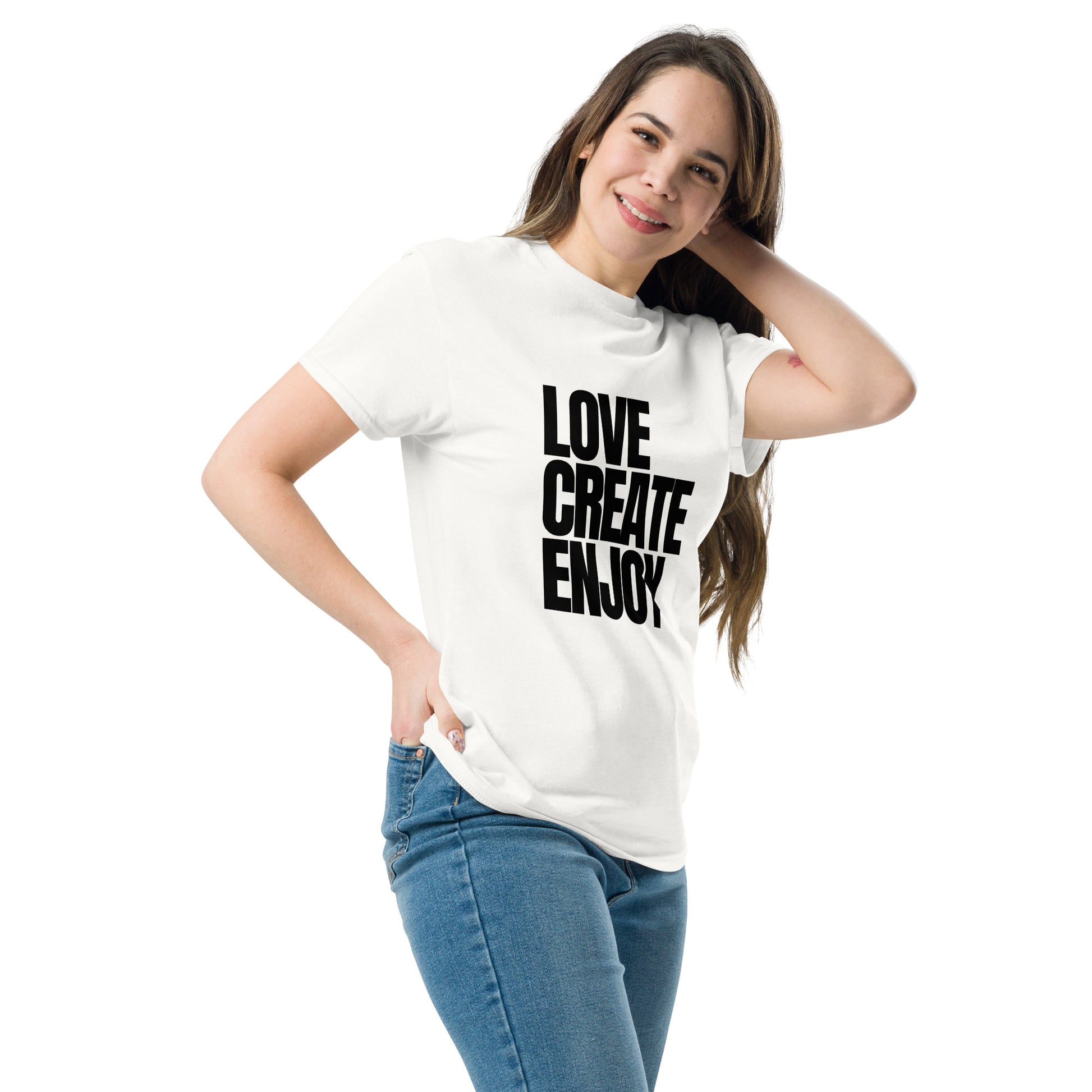 LOVE CREATE ENJOY - Unisex classic tee