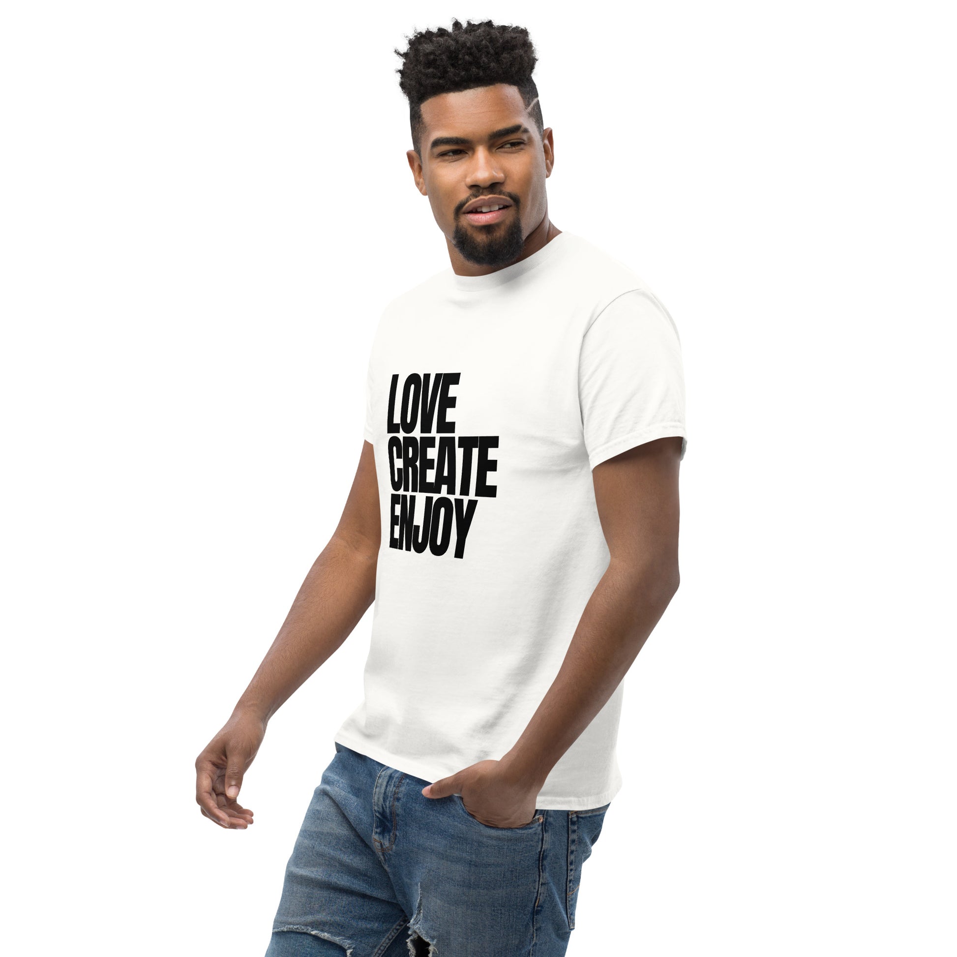 LOVE CREATE ENJOY - Unisex classic tee