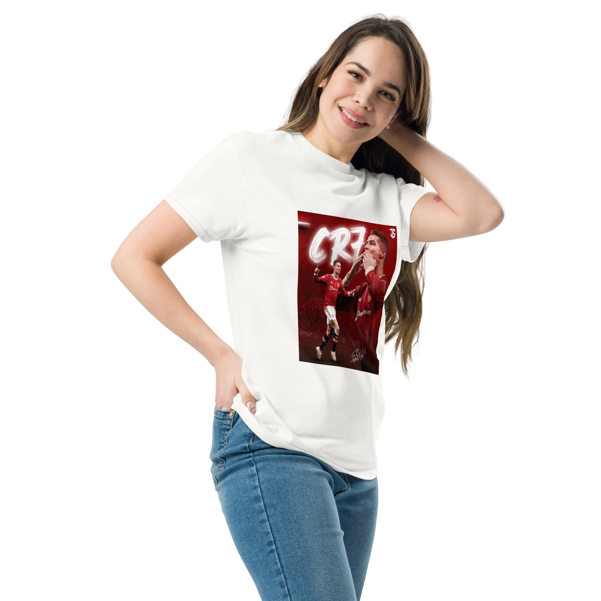 CR7 Cristiano Ronaldo Poster Design Football Lovers Unisex T-Shirt