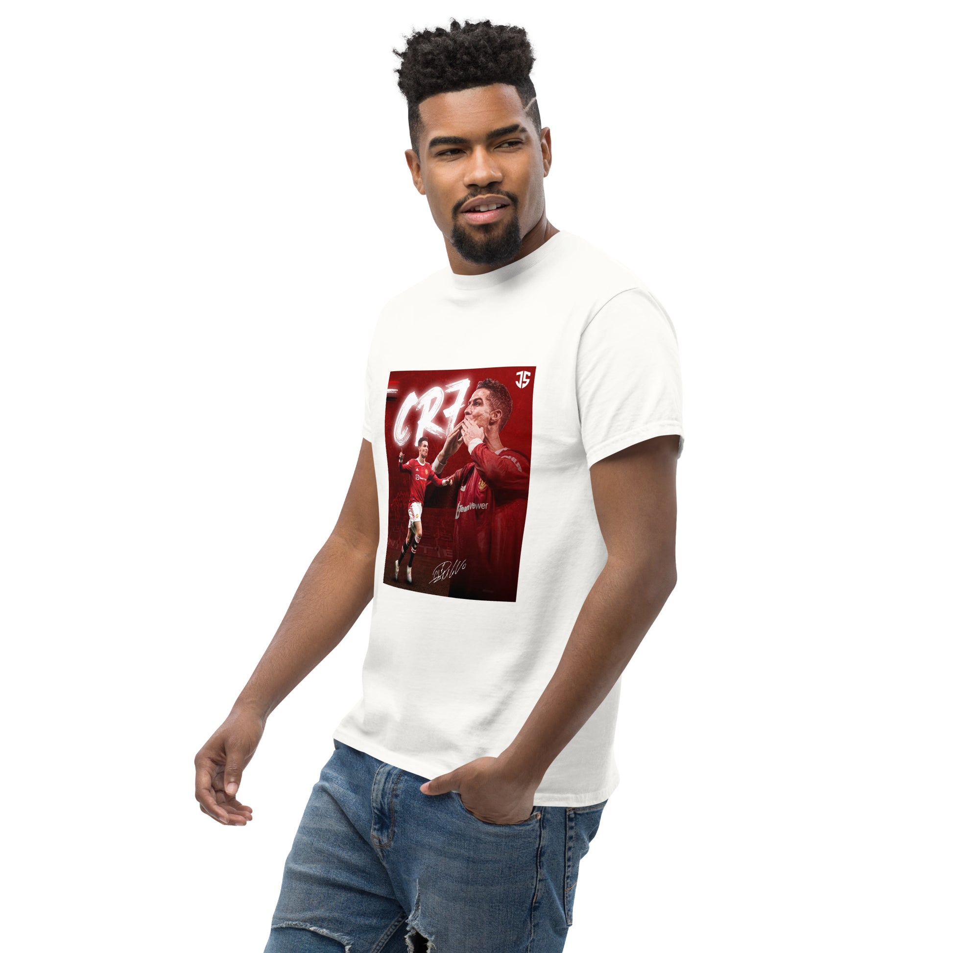 CR7 Cristiano Ronaldo Poster Design Football Lovers Unisex T-Shirt