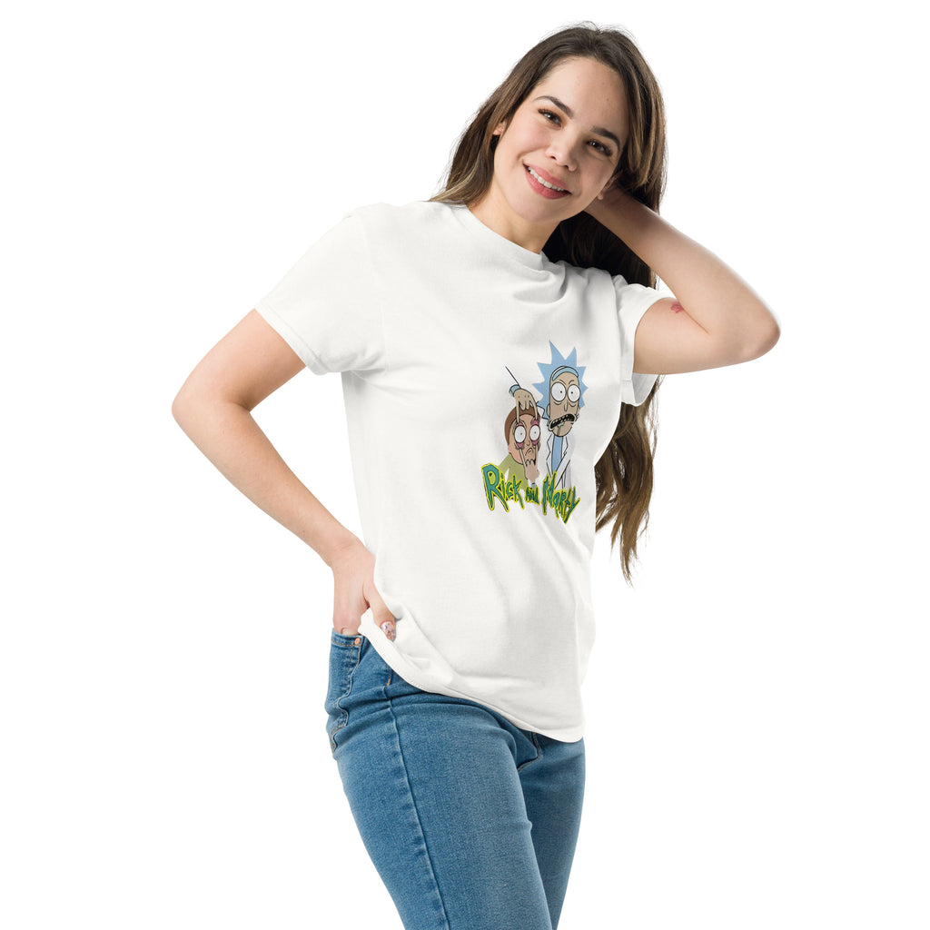 Ricky Funny Caption Rick & Morty Design Unisex T-Shirt Rick It Funny