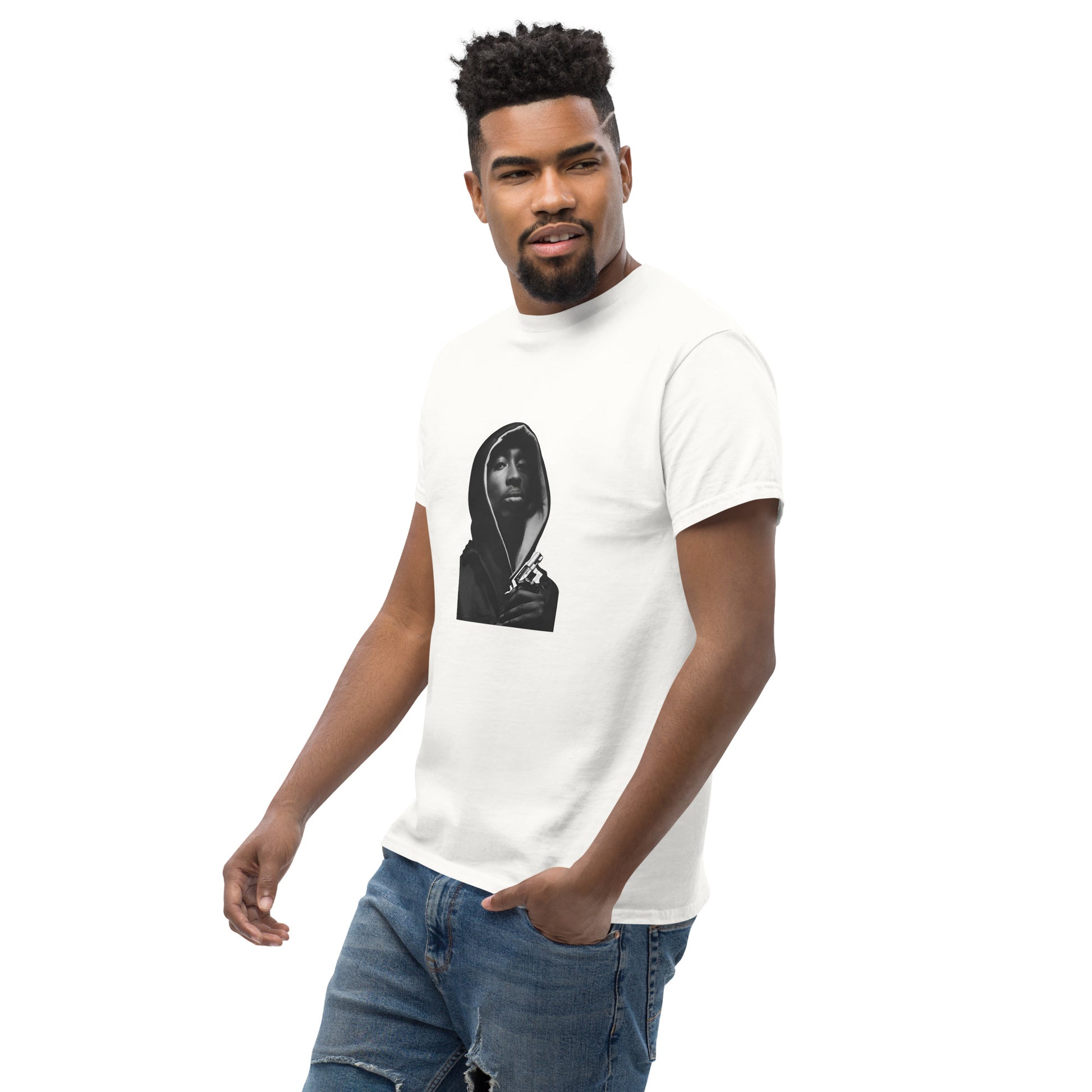 Tupac Shakur T-Shirt Hip Hop American Rapper 2Pac Adults Fan Tee Top