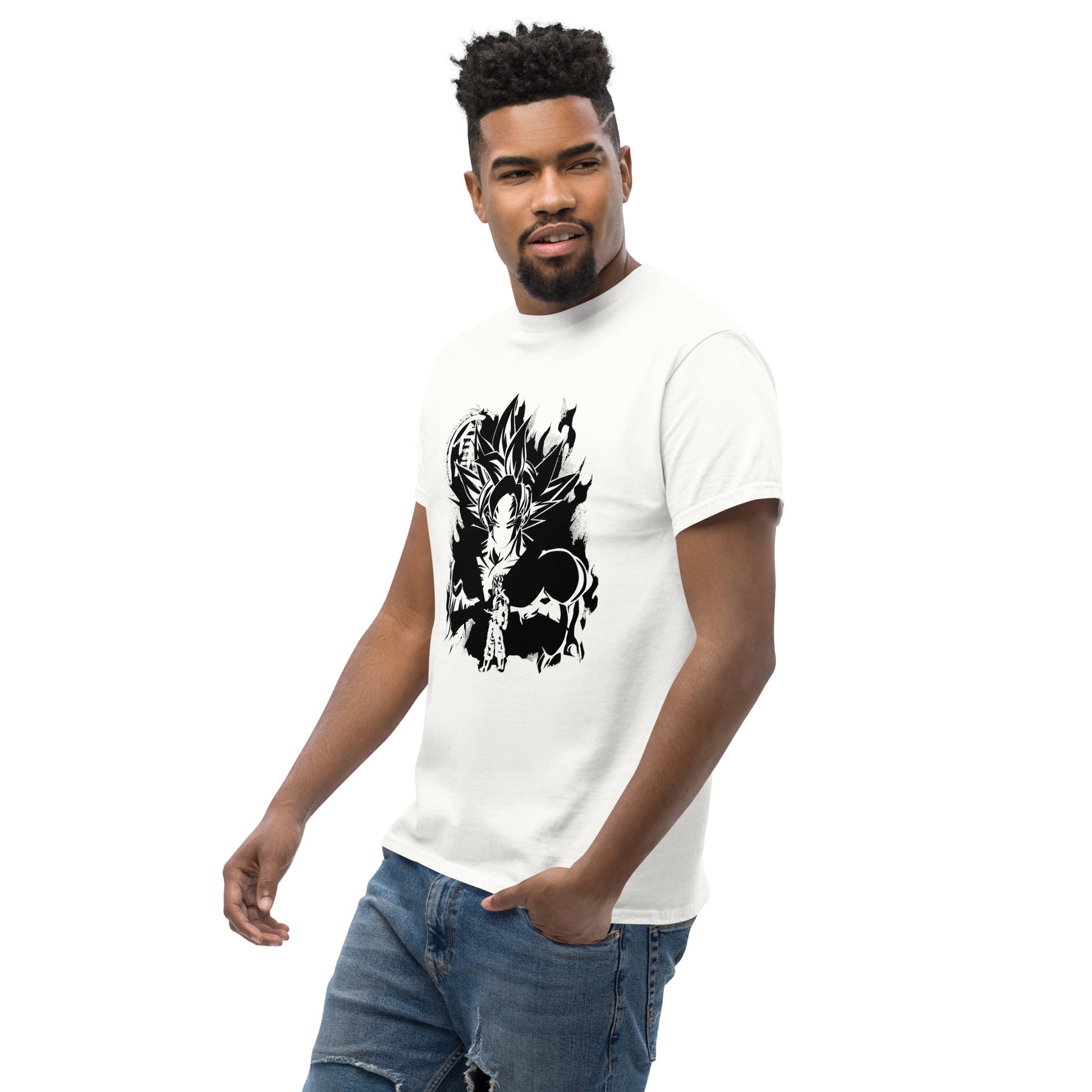 Dragon Anime Super Ball Anime Son Goku Ultra Instinct Top Cartoon T-Shirt