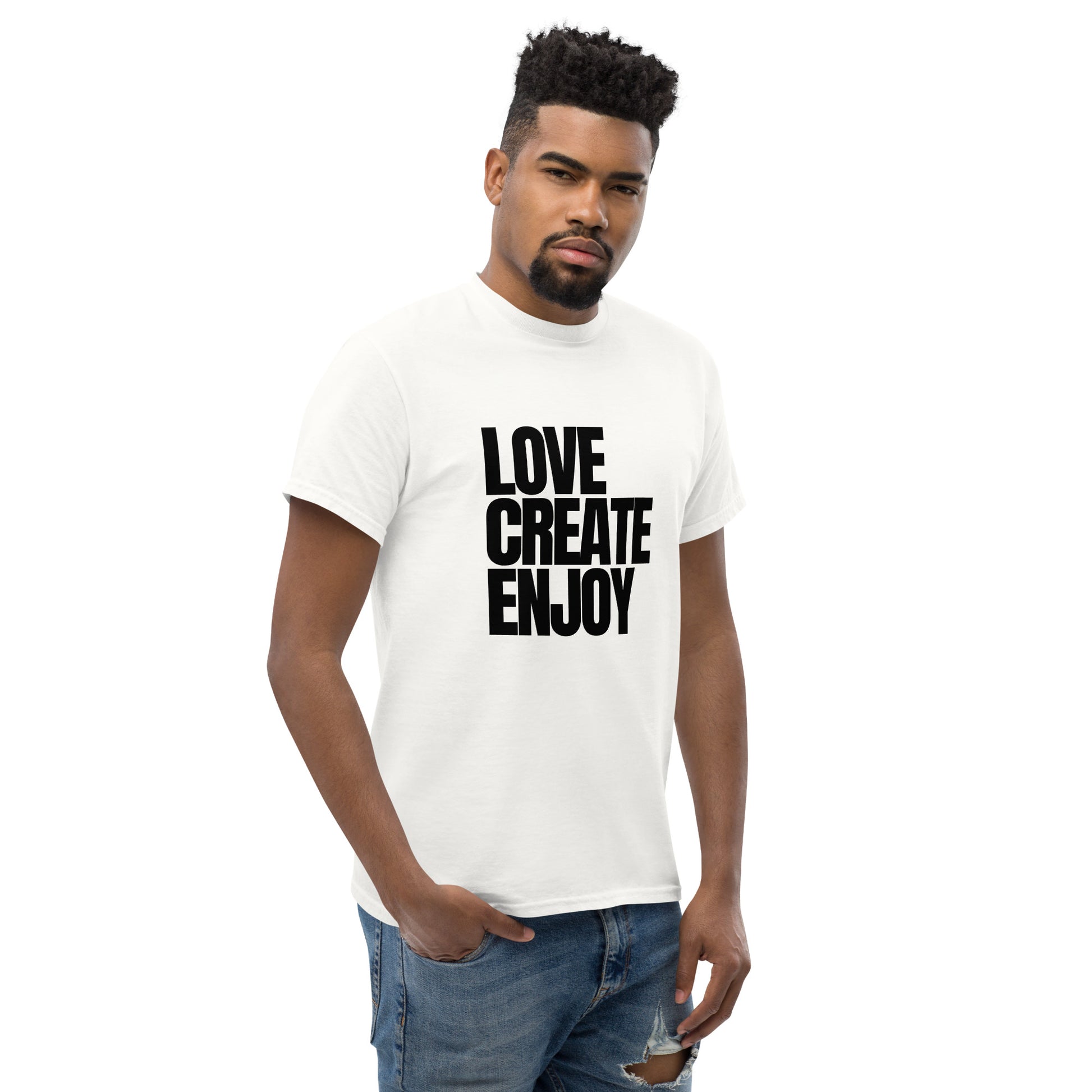 LOVE CREATE ENJOY - Unisex classic tee