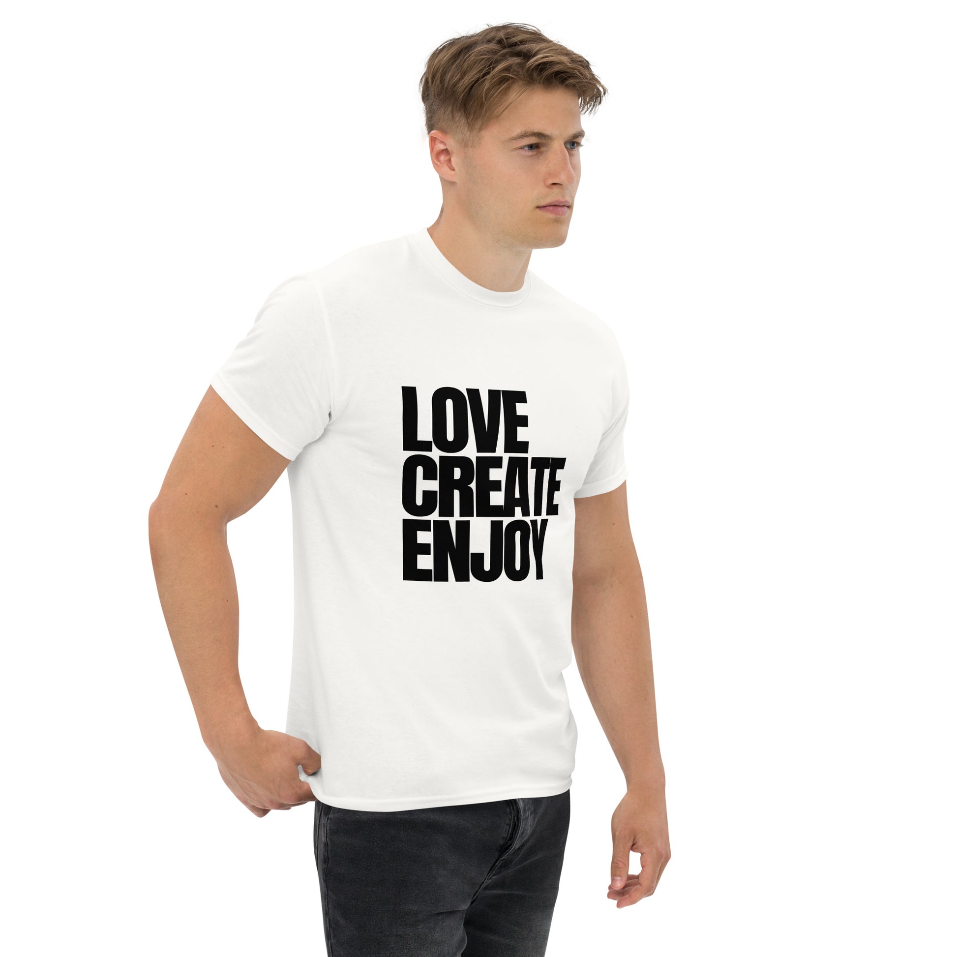LOVE CREATE ENJOY - Unisex classic tee