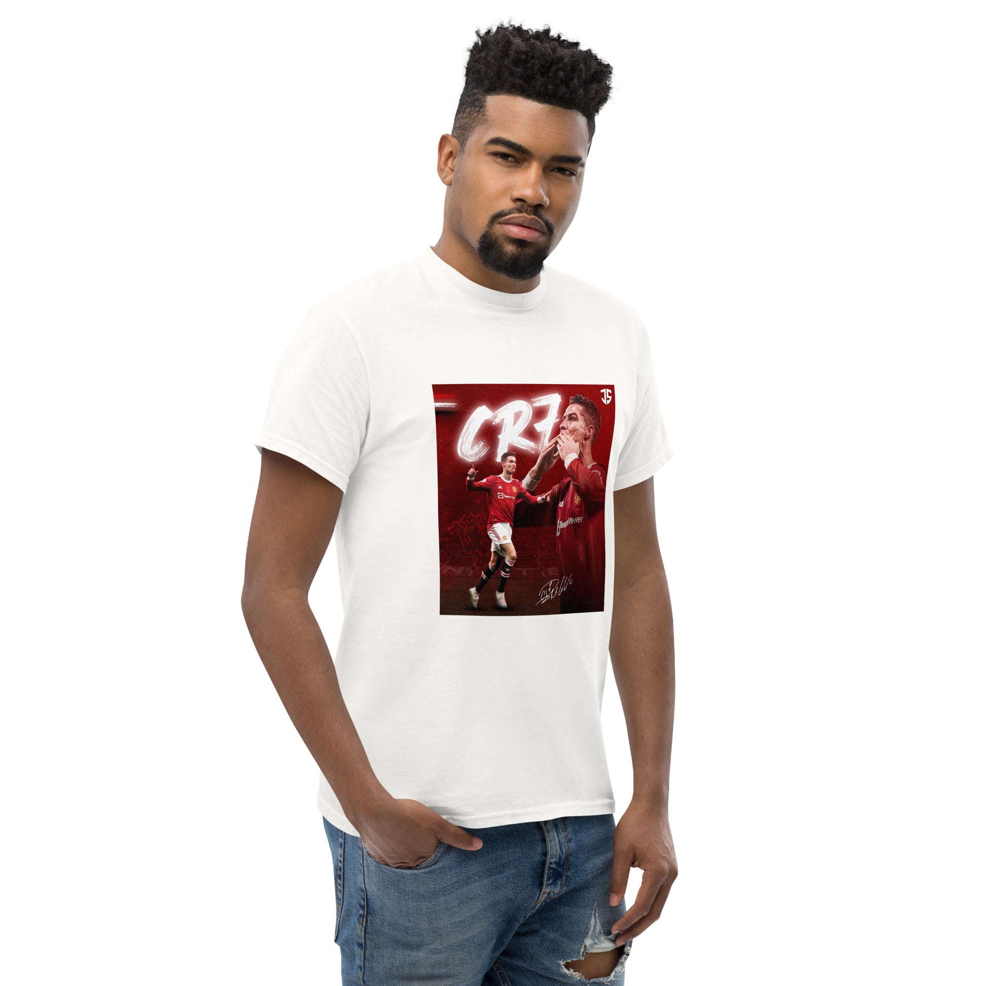 CR7 Cristiano Ronaldo Poster Design Football Lovers Unisex T-Shirt