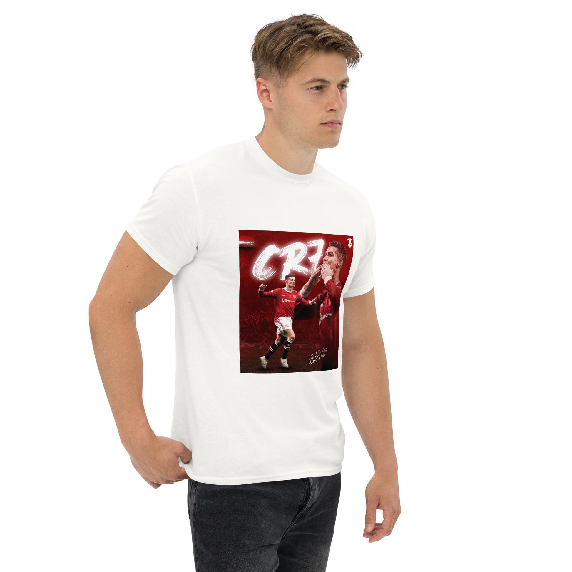 CR7 Cristiano Ronaldo Poster Design Football Lovers Unisex T-Shirt