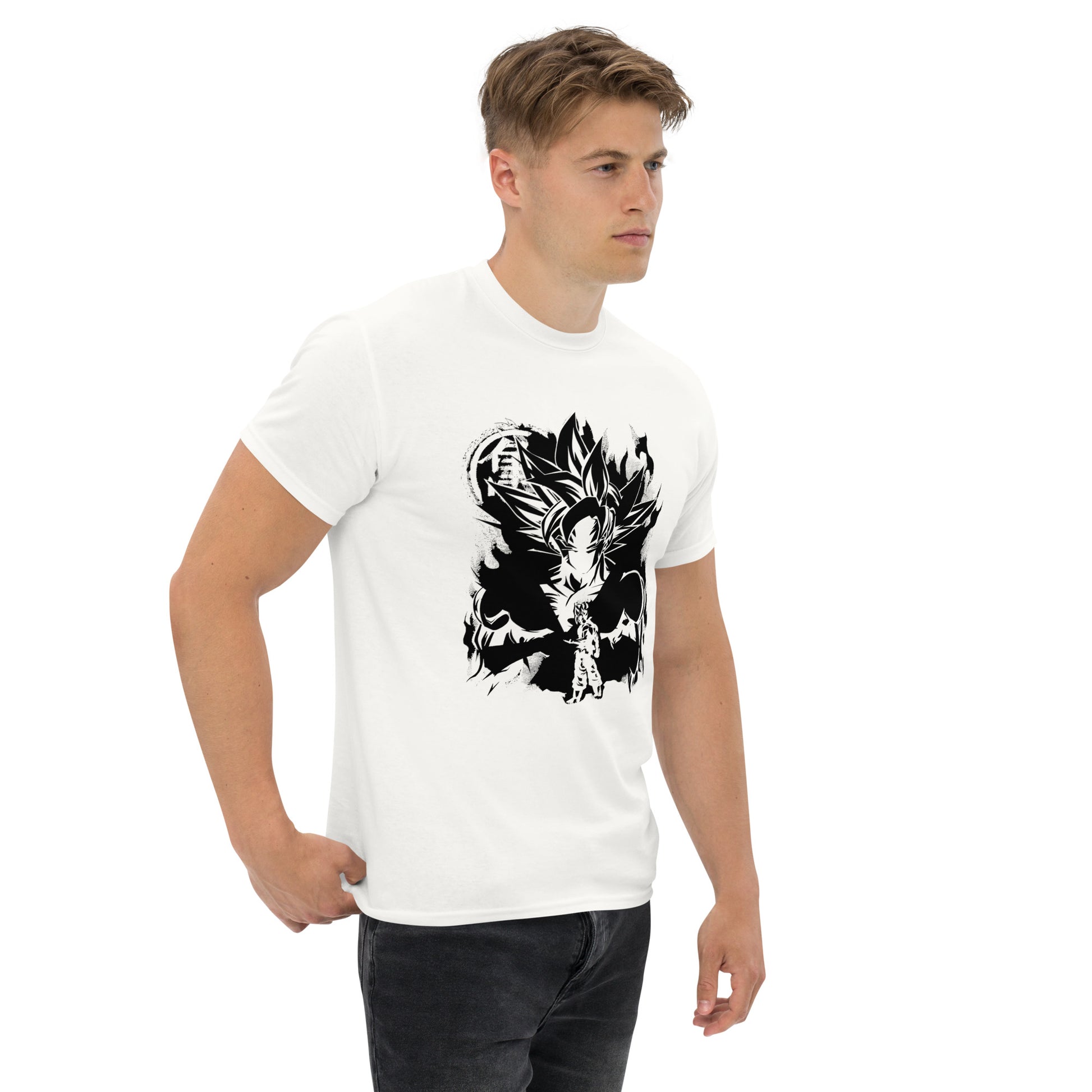 Dragon Anime Super Ball Anime Son Goku Ultra Instinct Top Cartoon T-Shirt