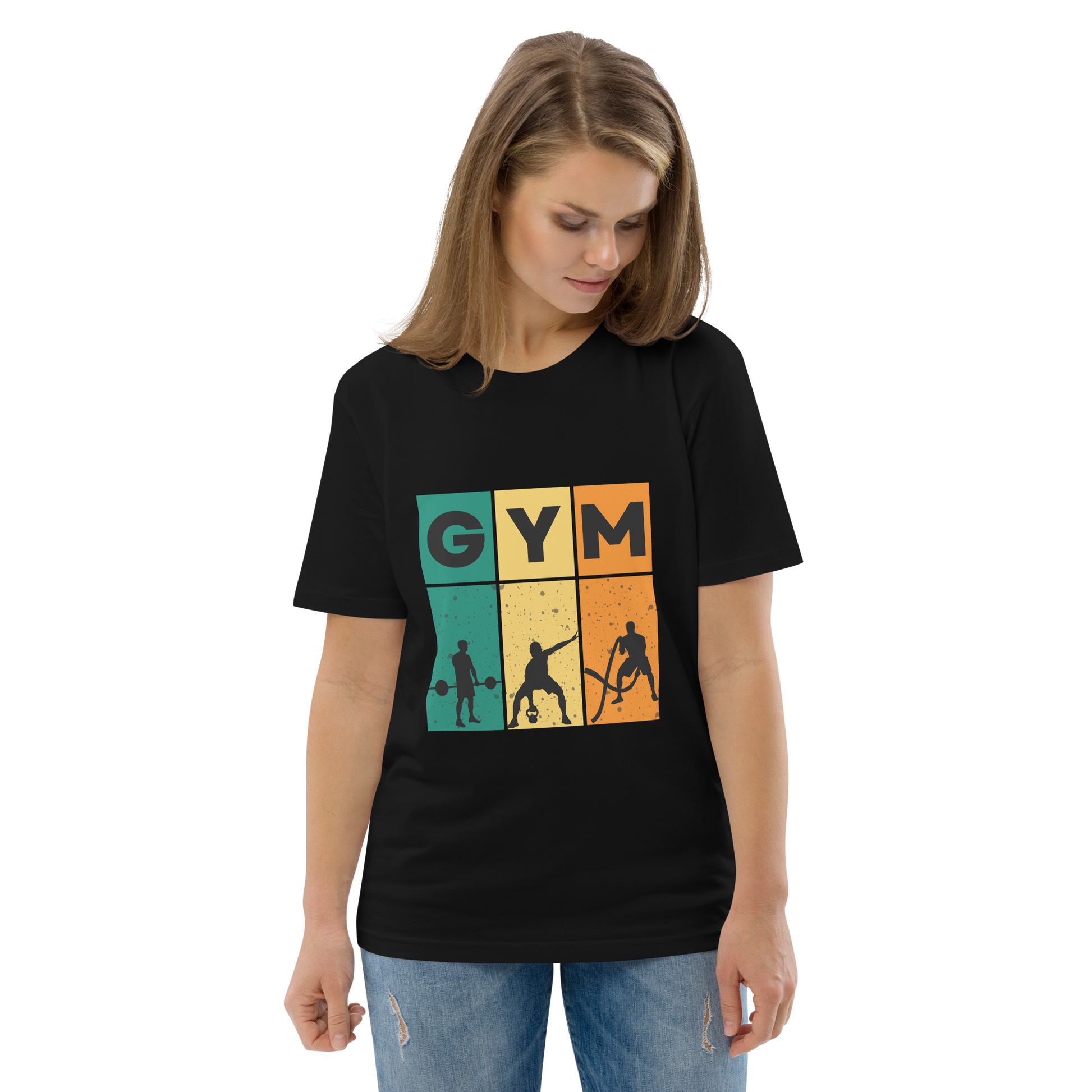 Cotton t-shirt GYM for Gym Junkies - Unisex classic tee