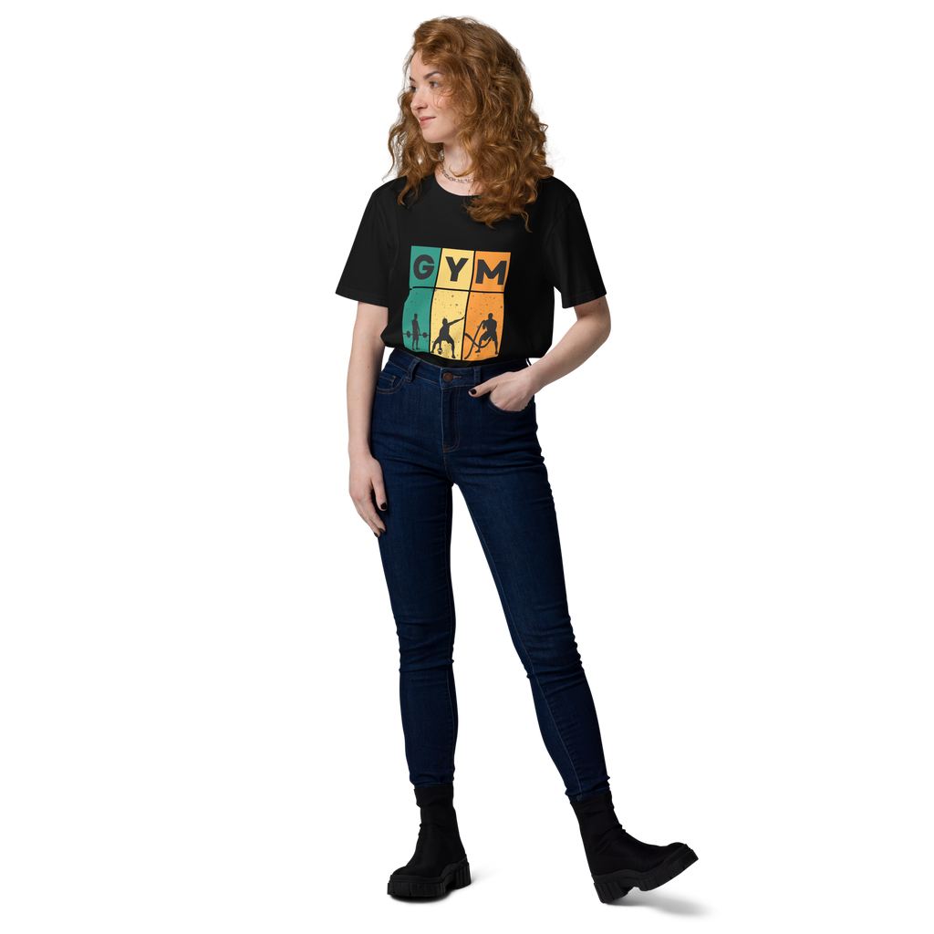 Cotton t-shirt GYM for Gym Junkies - Unisex classic tee