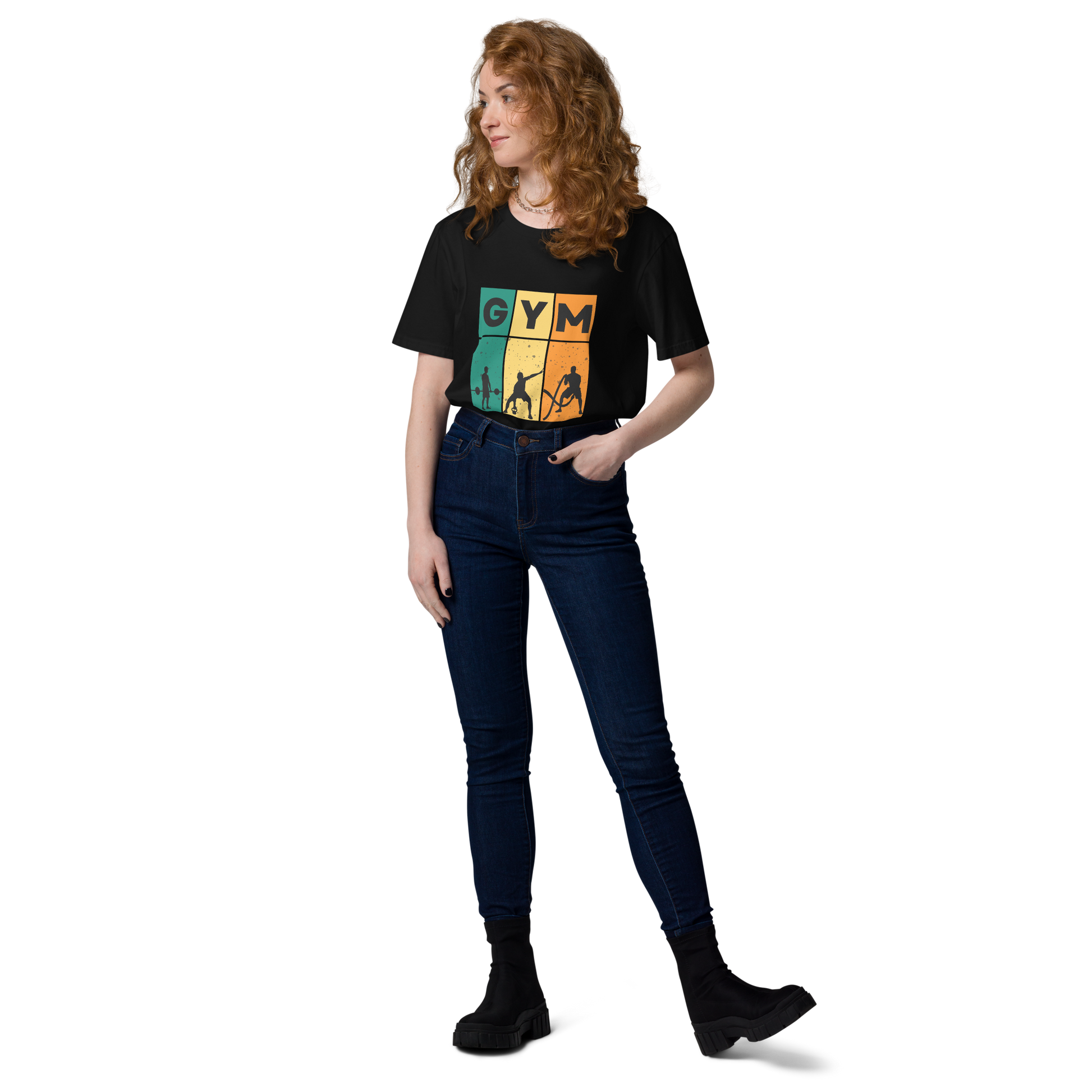 Cotton t-shirt GYM for Gym Junkies - Unisex classic tee