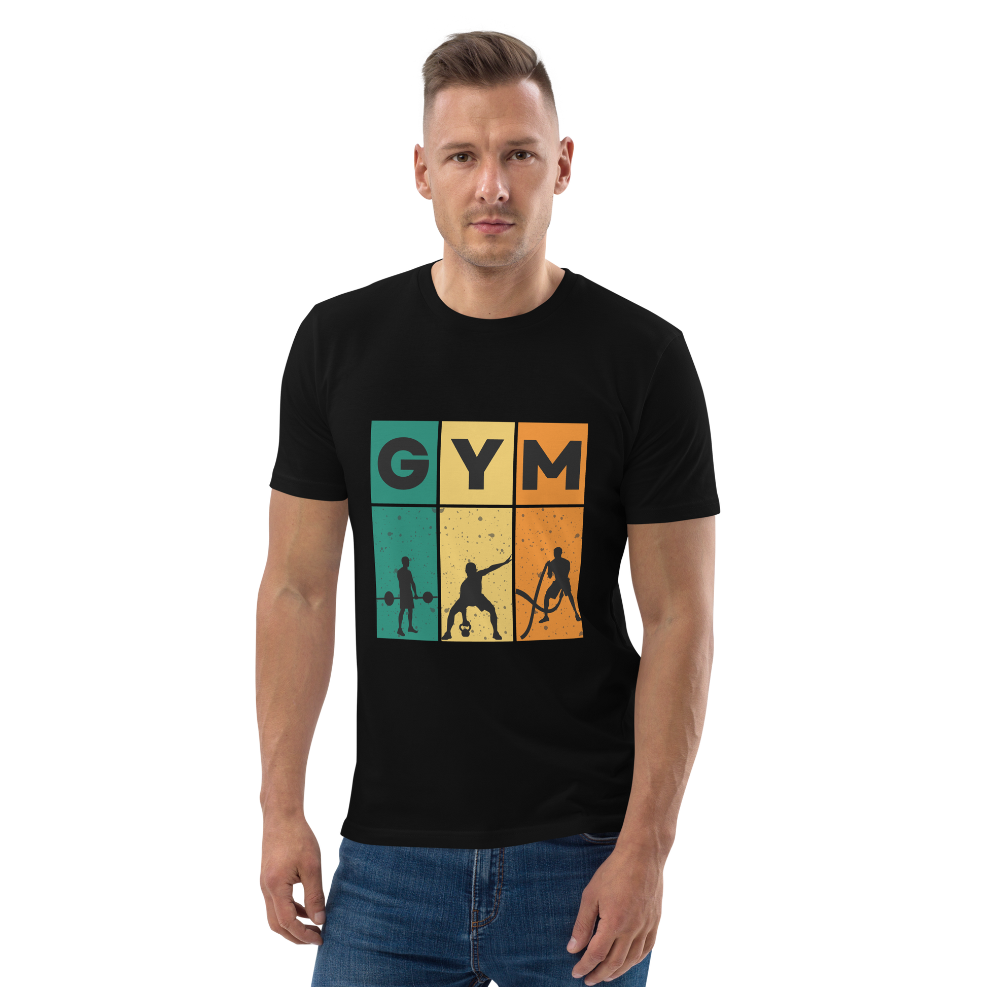 Cotton t-shirt GYM for Gym Junkies - Unisex classic tee