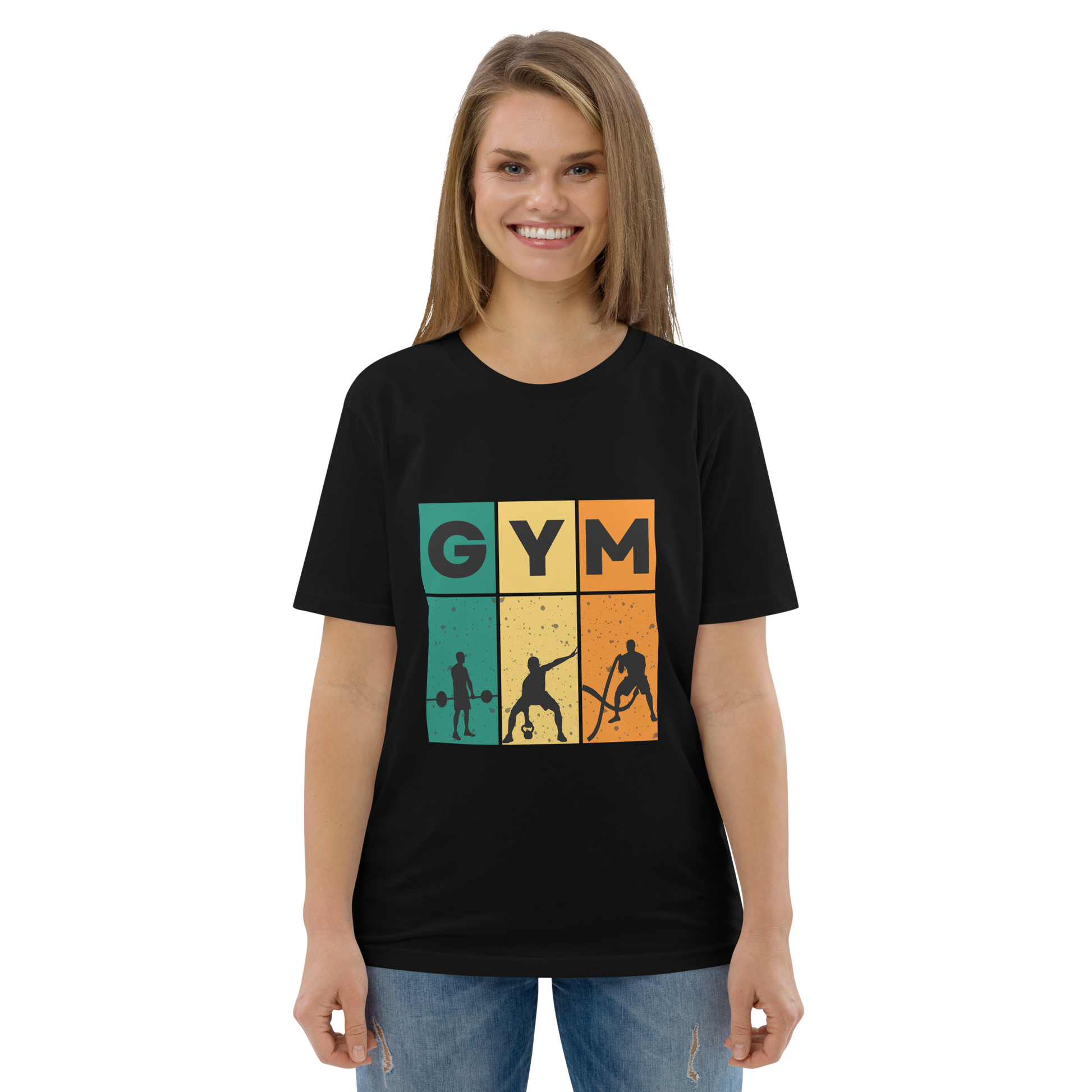 Cotton t-shirt GYM for Gym Junkies - Unisex classic tee