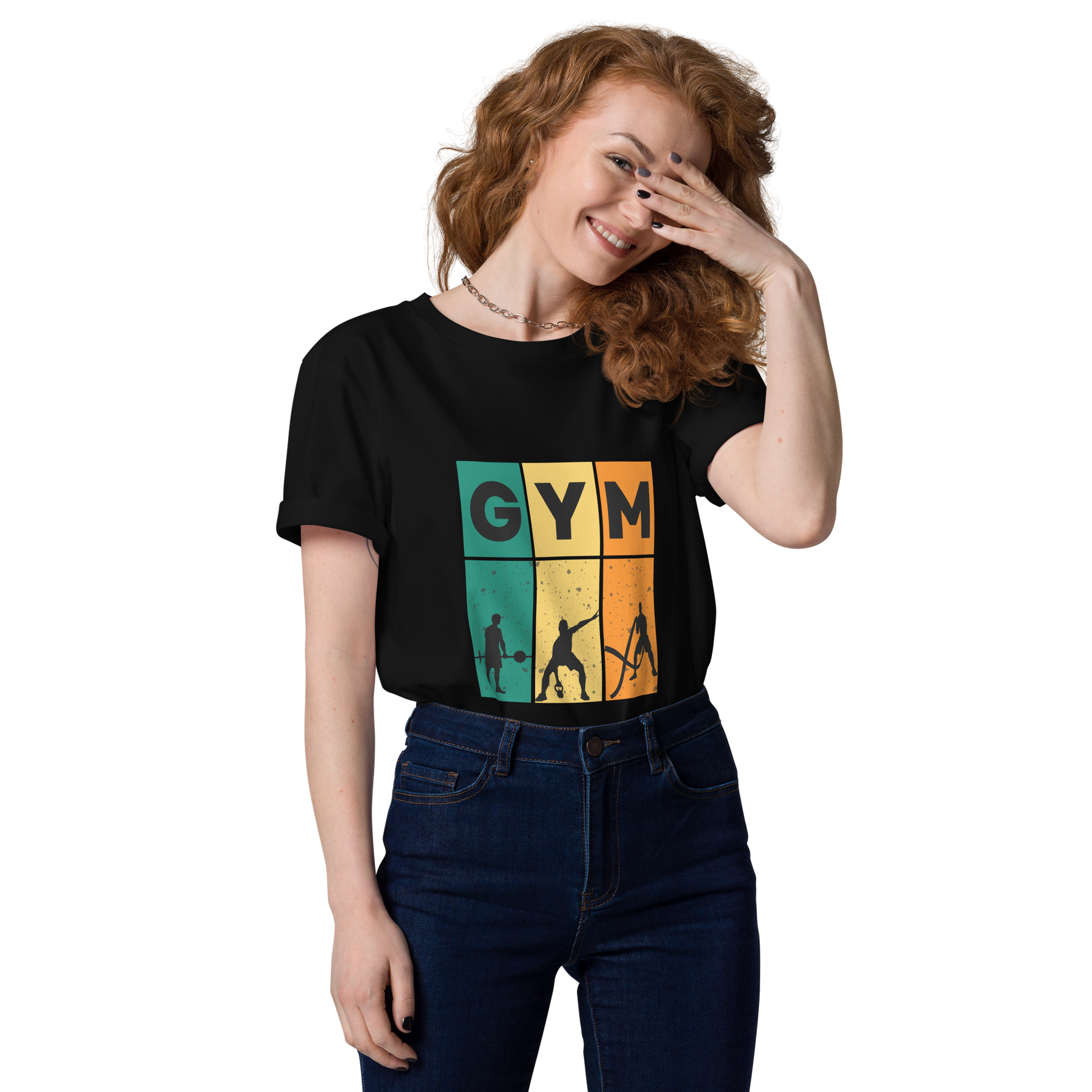 Cotton t-shirt GYM for Gym Junkies - Unisex classic tee