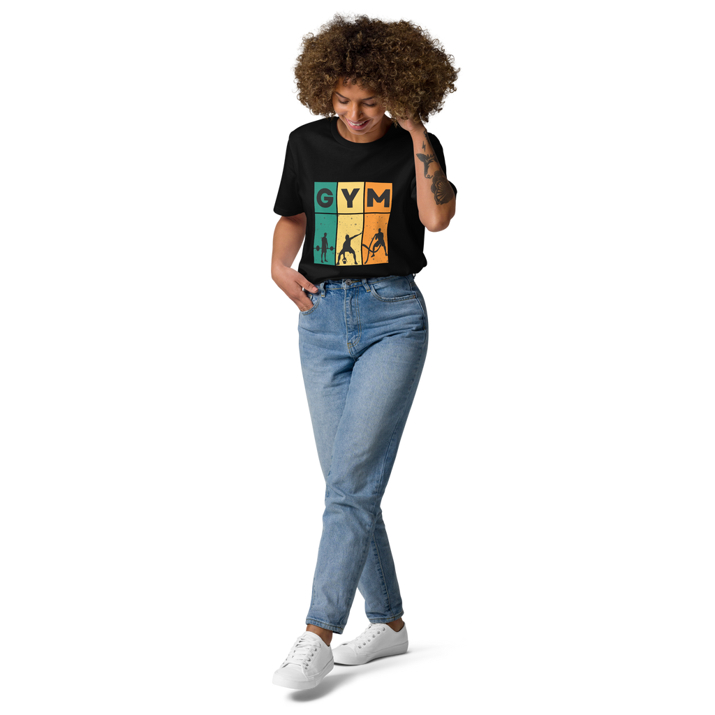 Cotton t-shirt GYM for Gym Junkies - Unisex classic tee