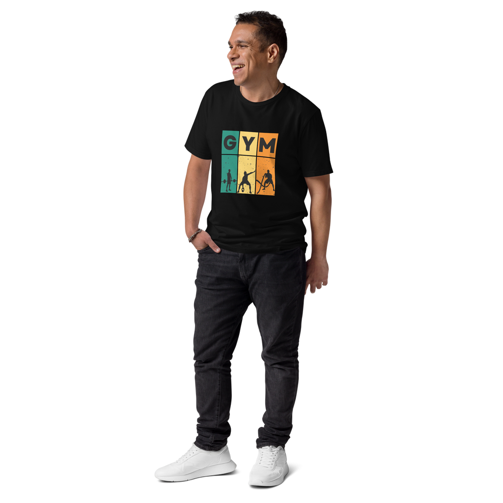 Cotton t-shirt GYM for Gym Junkies - Unisex classic tee