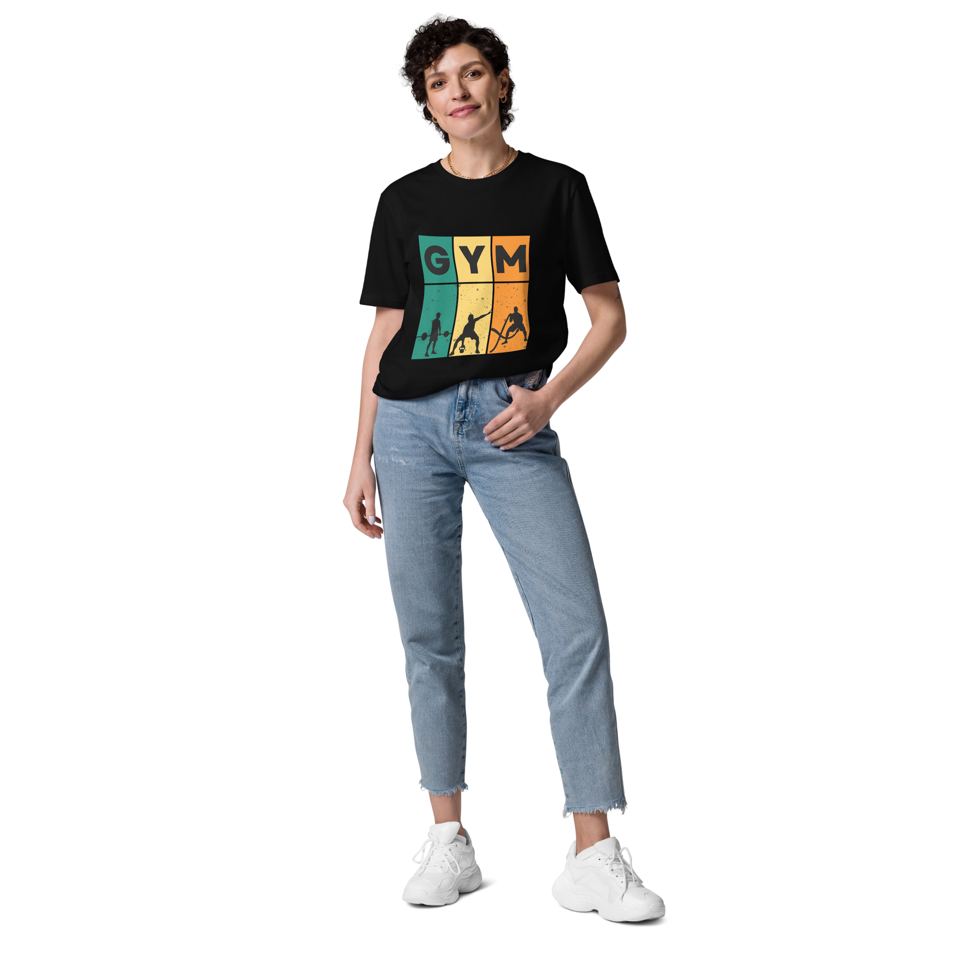 Cotton t-shirt GYM for Gym Junkies - Unisex classic tee