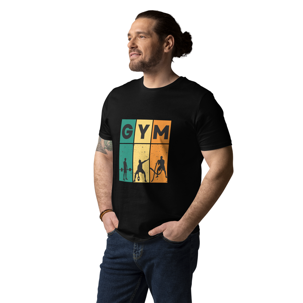 Cotton t-shirt GYM for Gym Junkies - Unisex classic tee