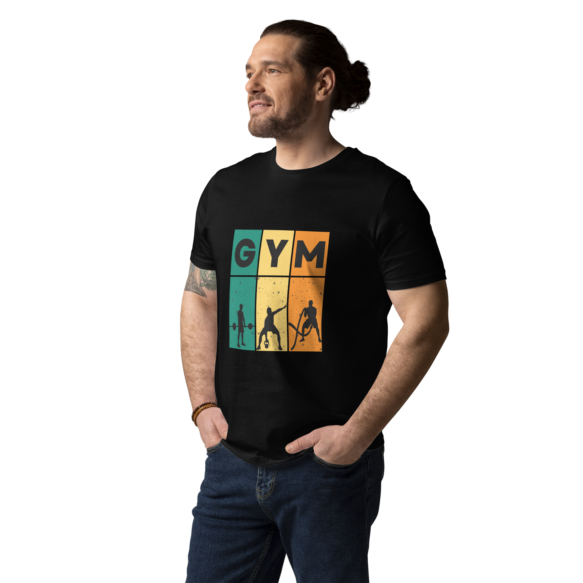 Cotton t-shirt GYM for Gym Junkies - Unisex classic tee
