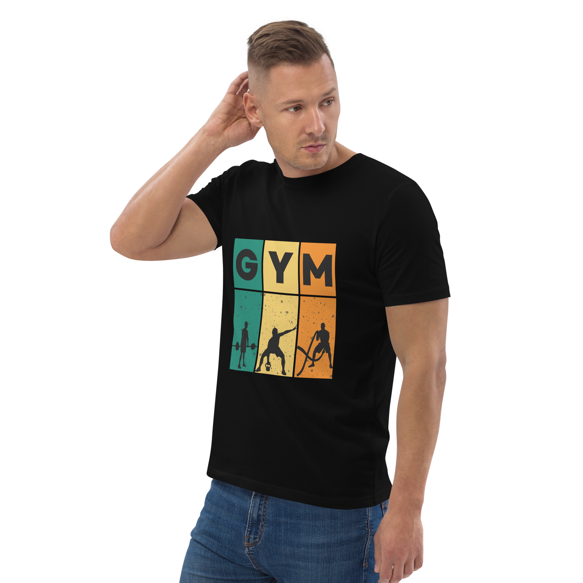Cotton t-shirt GYM for Gym Junkies - Unisex classic tee