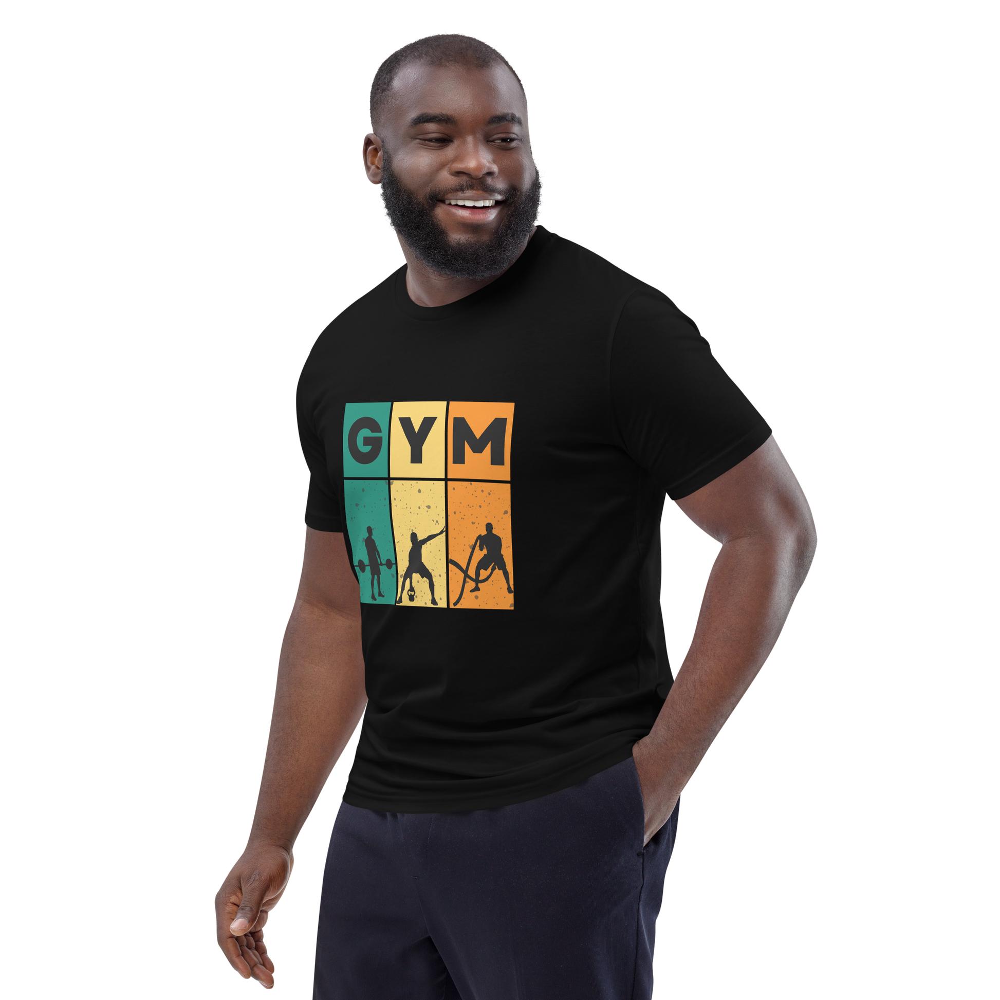 Cotton t-shirt GYM for Gym Junkies - Unisex classic tee