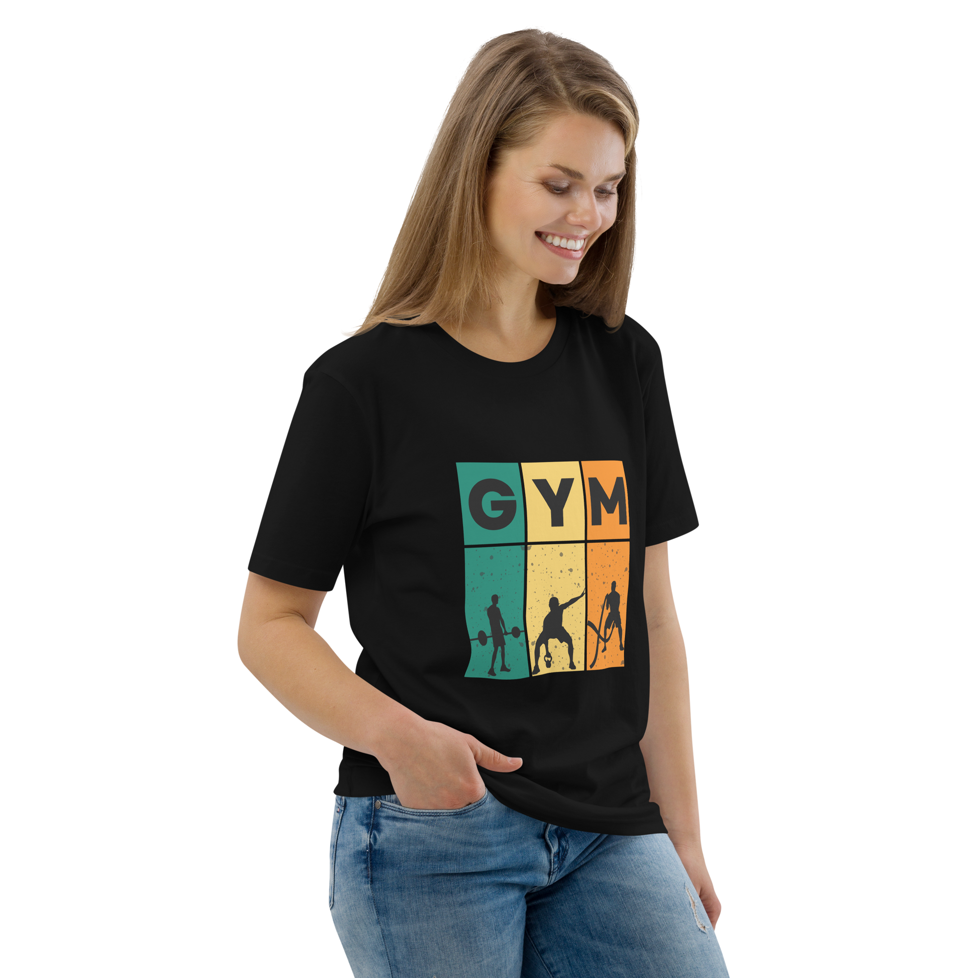 Cotton t-shirt GYM for Gym Junkies - Unisex classic tee