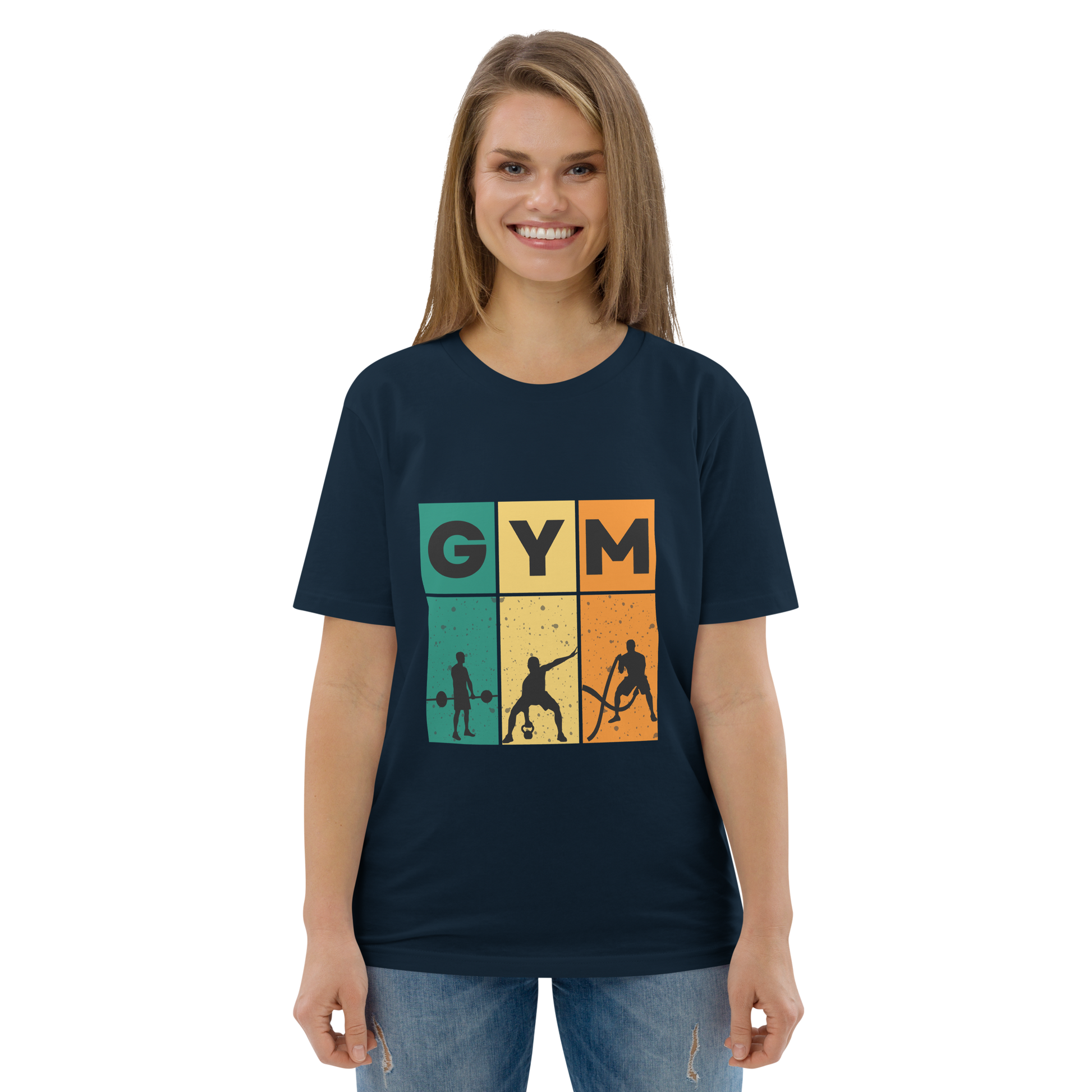 Cotton t-shirt GYM for Gym Junkies - Unisex classic tee