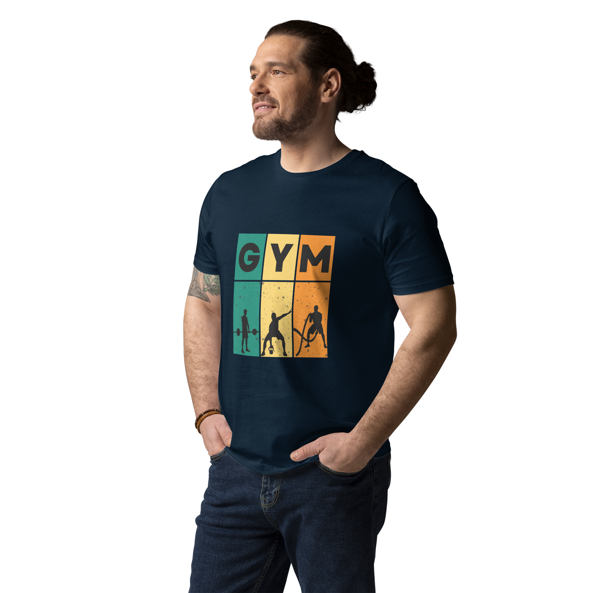 Cotton t-shirt GYM for Gym Junkies - Unisex classic tee