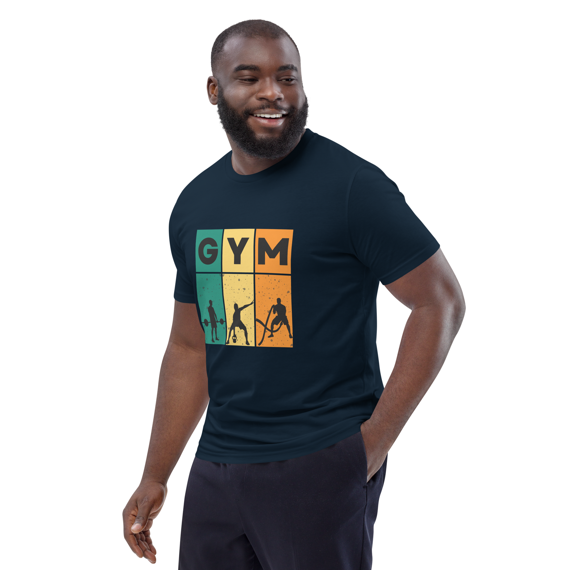 Cotton t-shirt GYM for Gym Junkies - Unisex classic tee