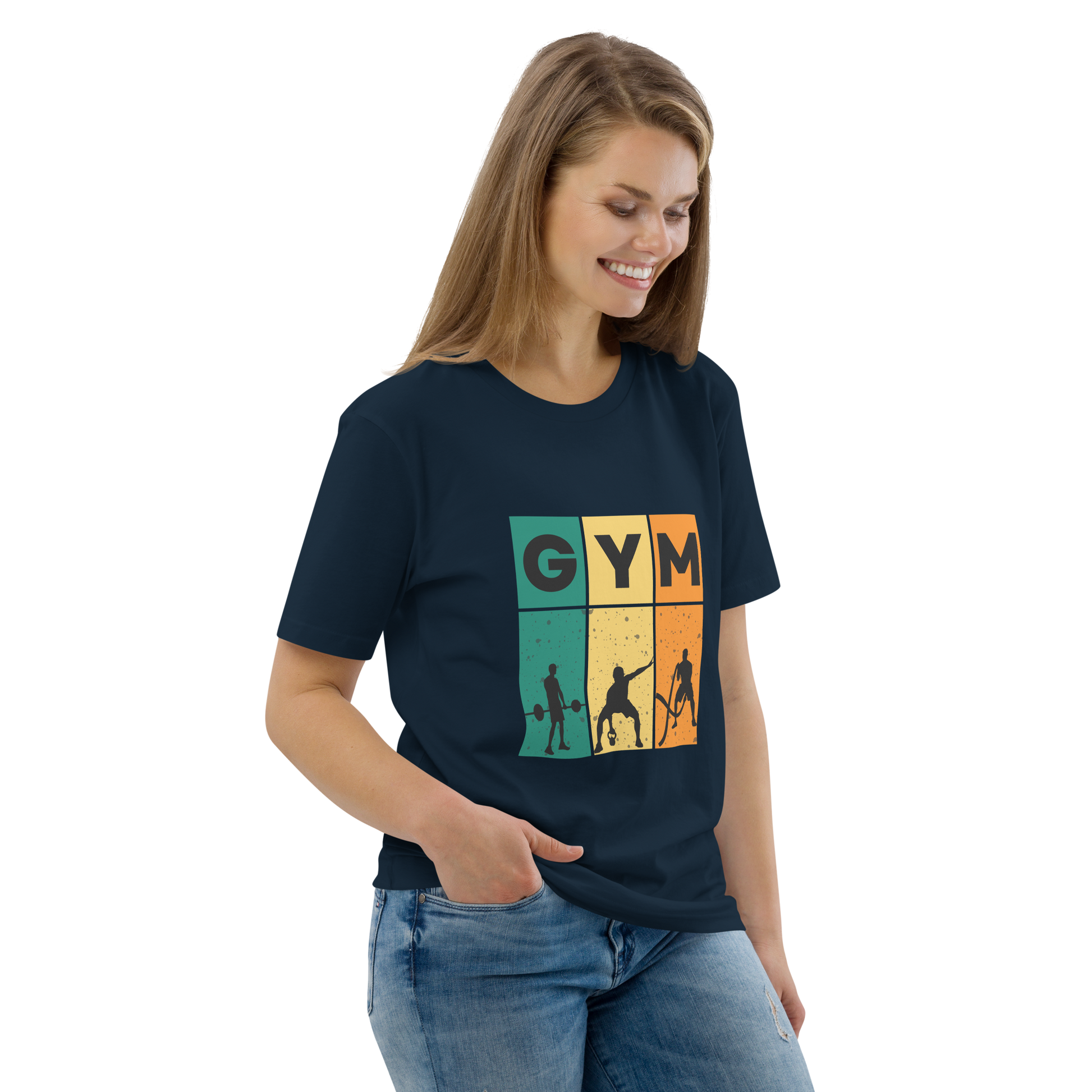 Cotton t-shirt GYM for Gym Junkies - Unisex classic tee