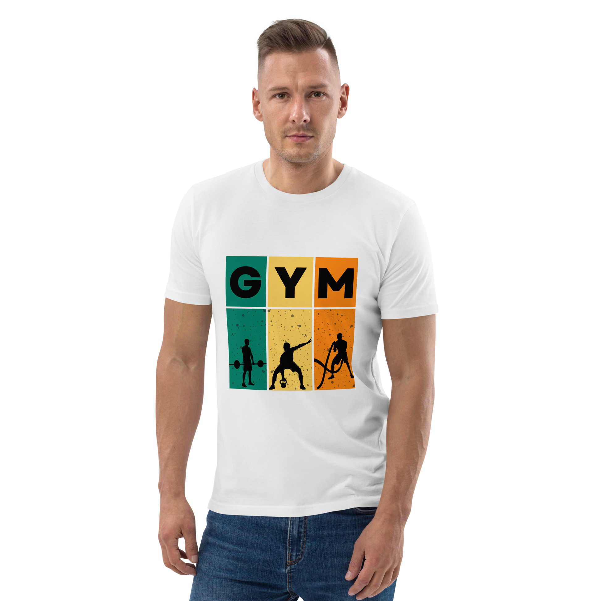 Cotton t-shirt GYM for Gym Junkies - Unisex classic tee