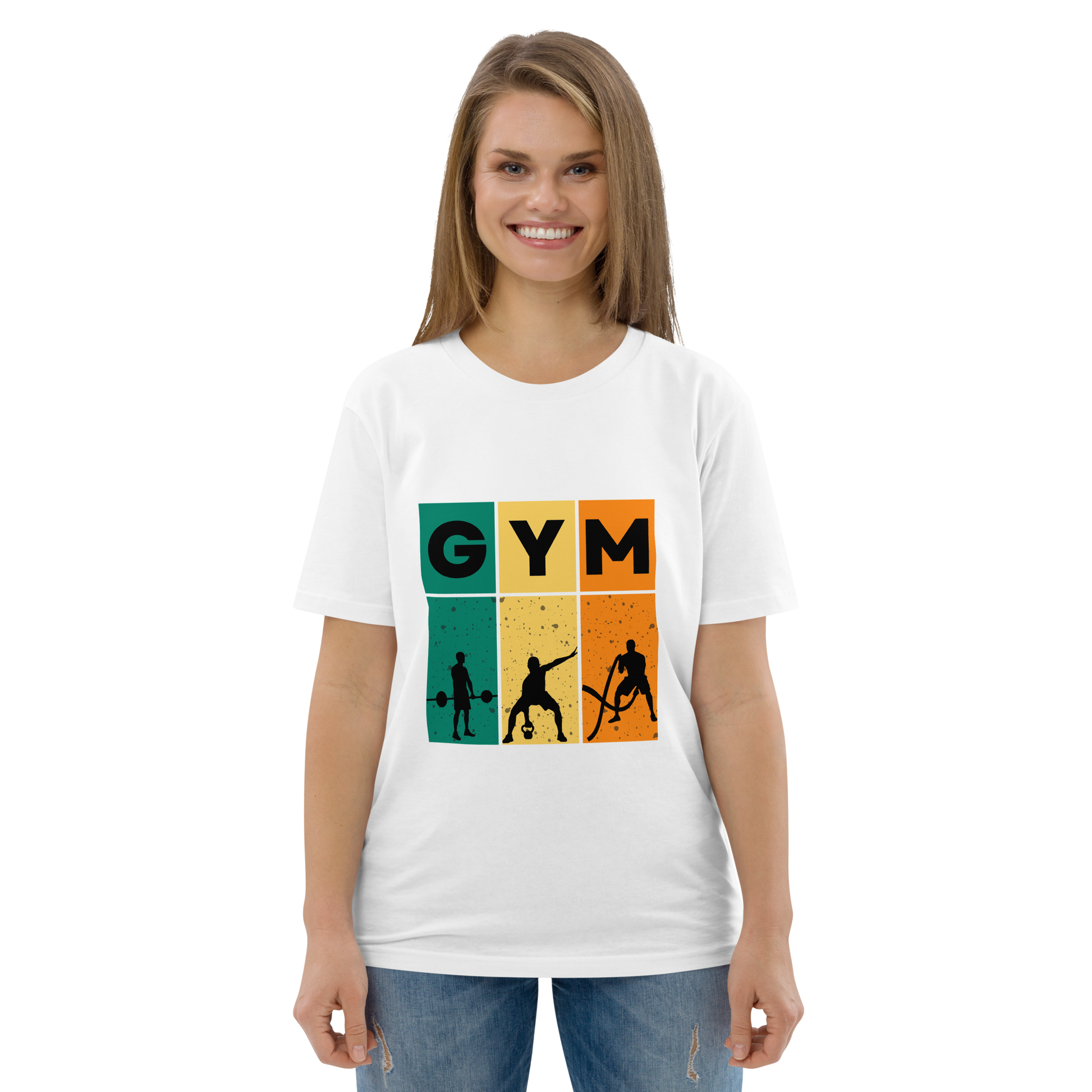 Cotton t-shirt GYM for Gym Junkies - Unisex classic tee