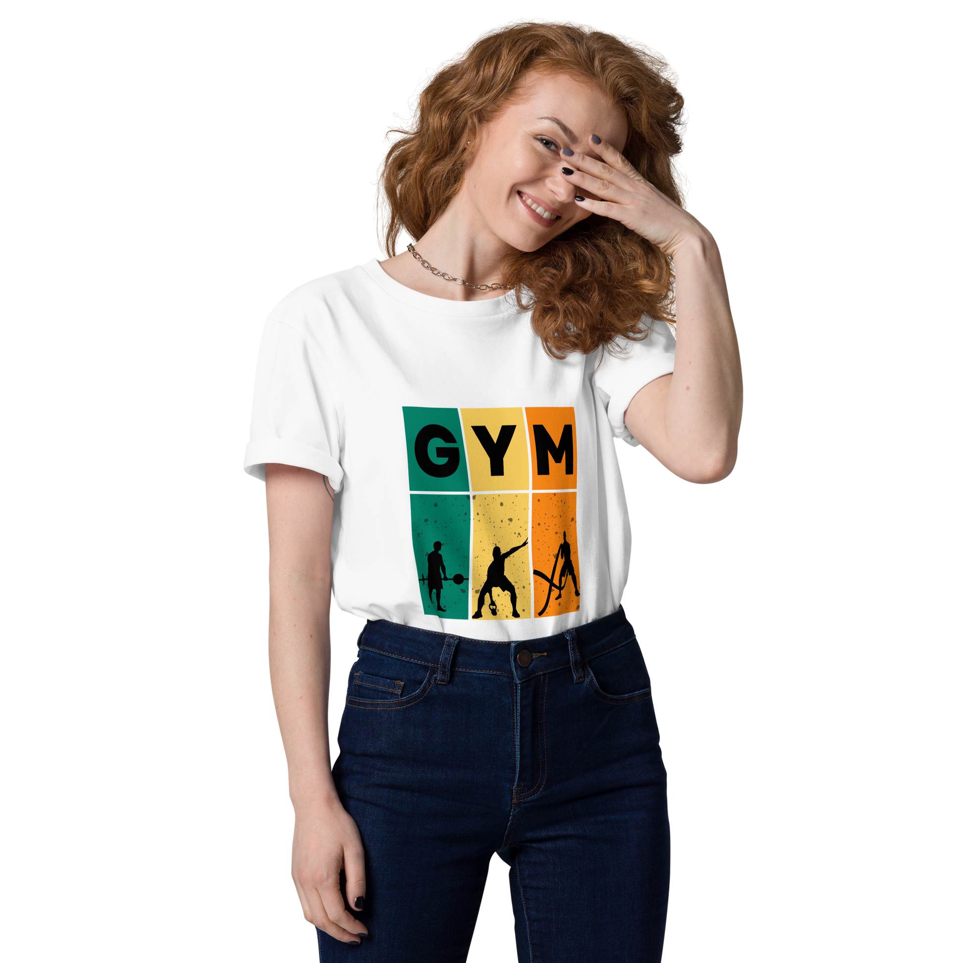 Cotton t-shirt GYM for Gym Junkies - Unisex classic tee