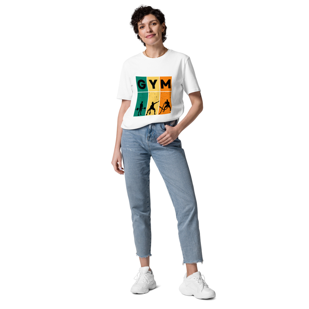 Cotton t-shirt GYM for Gym Junkies - Unisex classic tee