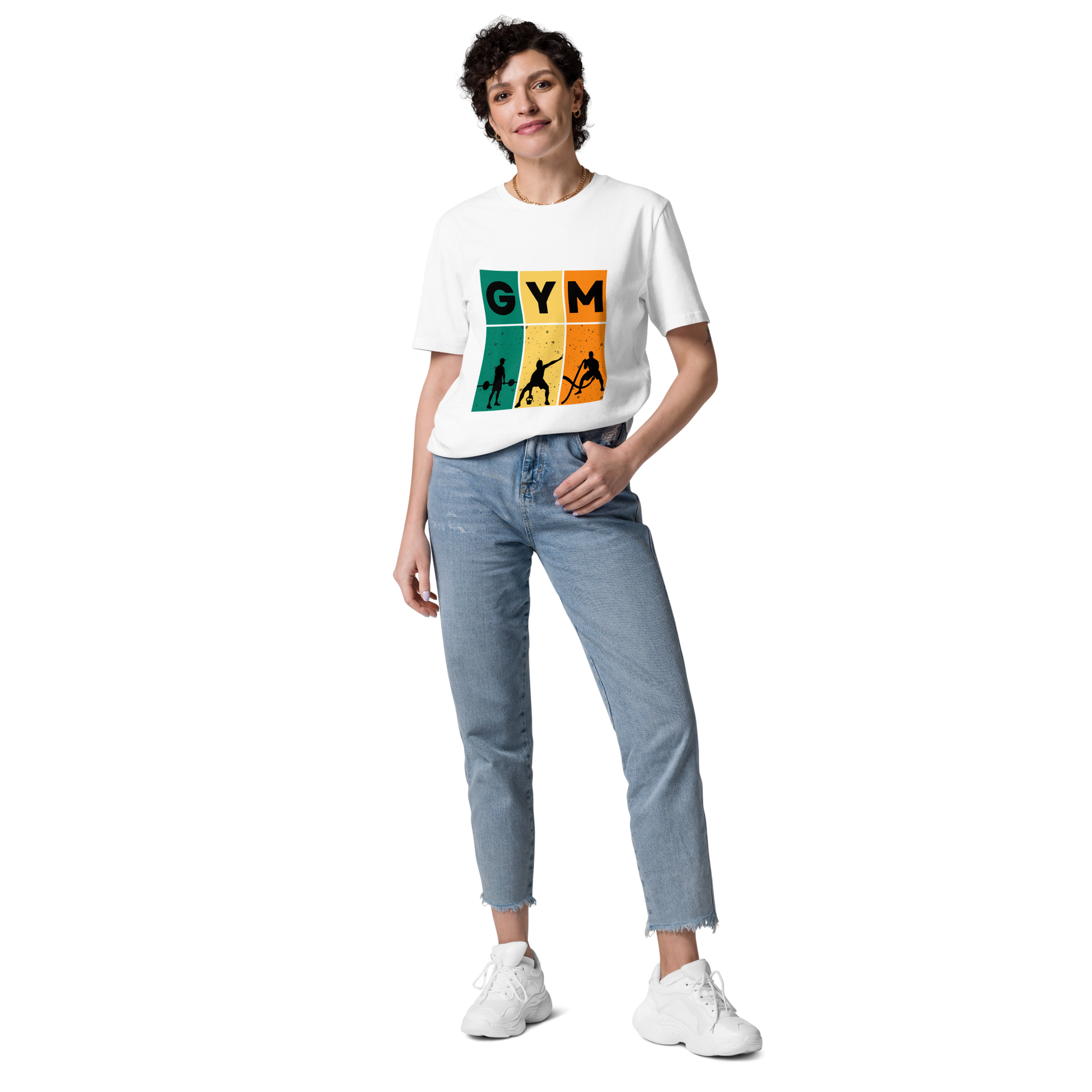 Cotton t-shirt GYM for Gym Junkies - Unisex classic tee