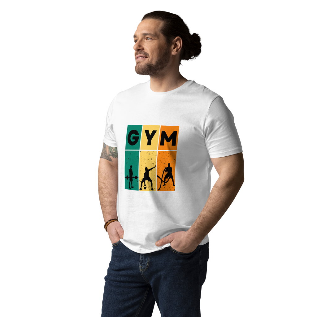 Cotton t-shirt GYM for Gym Junkies - Unisex classic tee