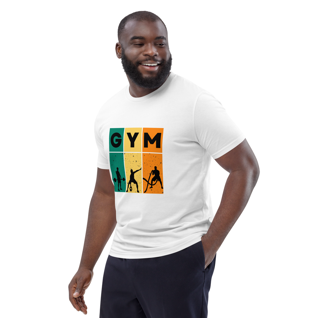 Cotton t-shirt GYM for Gym Junkies - Unisex classic tee
