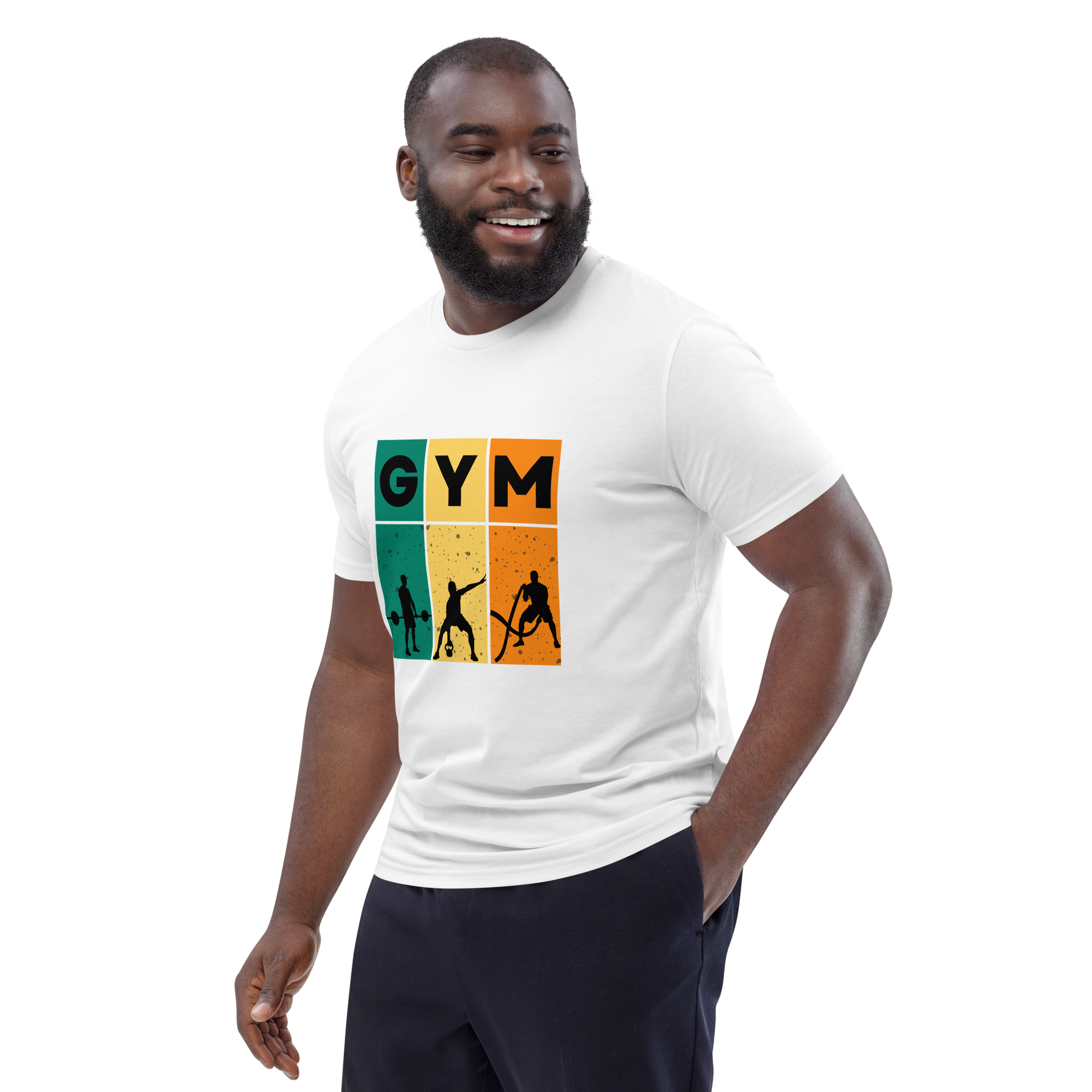 Cotton t-shirt GYM for Gym Junkies - Unisex classic tee